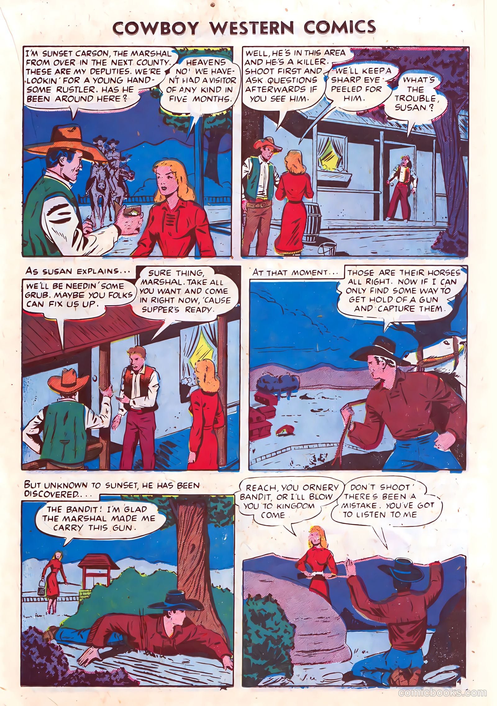 Cowboy Western Comics #36 — page 15 of 36