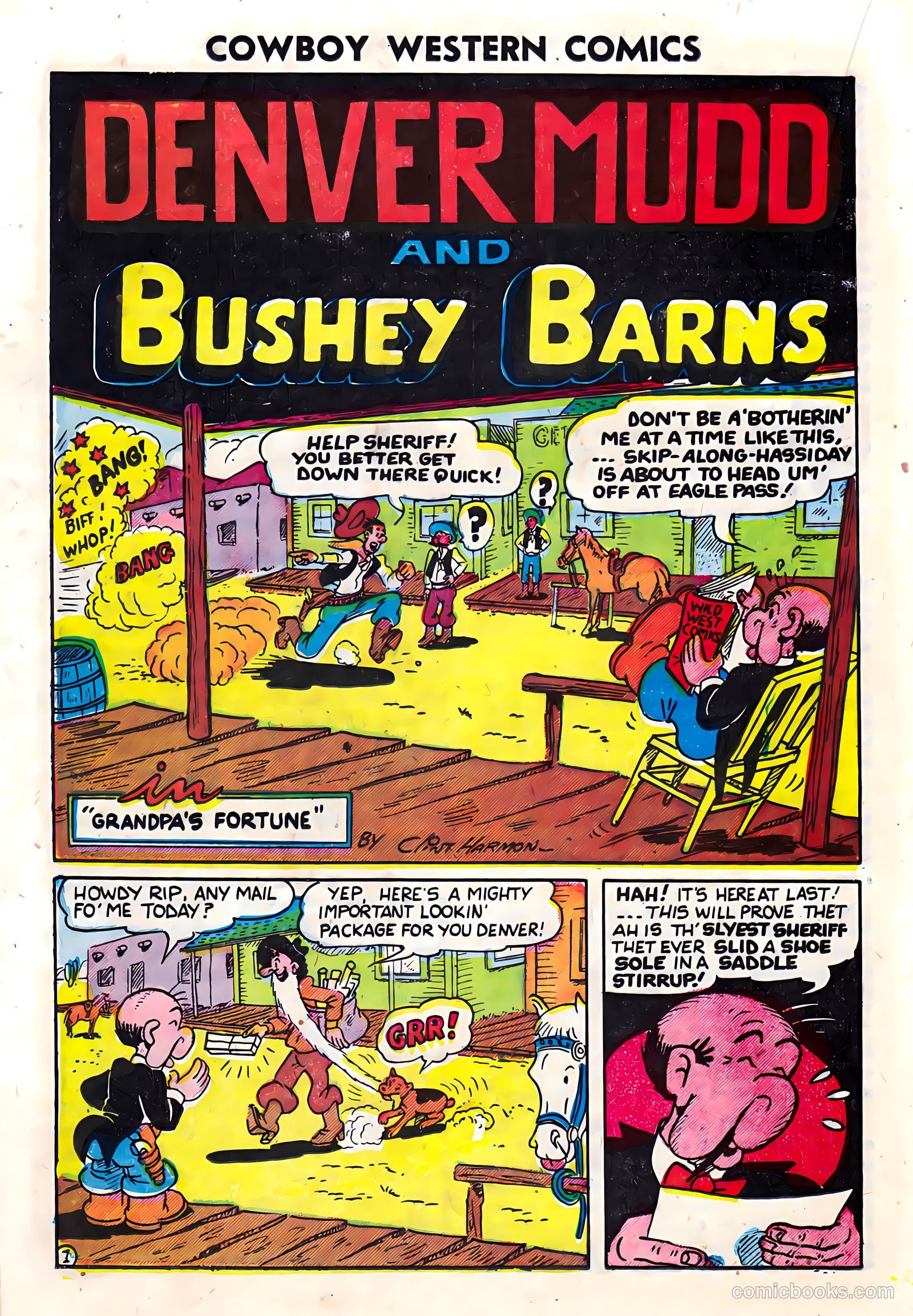 Cowboy Western Comics #36 — page 20 of 36