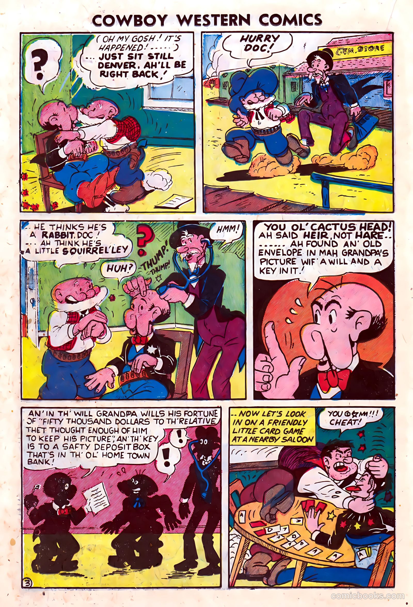 Cowboy Western Comics #36 — page 22 of 36