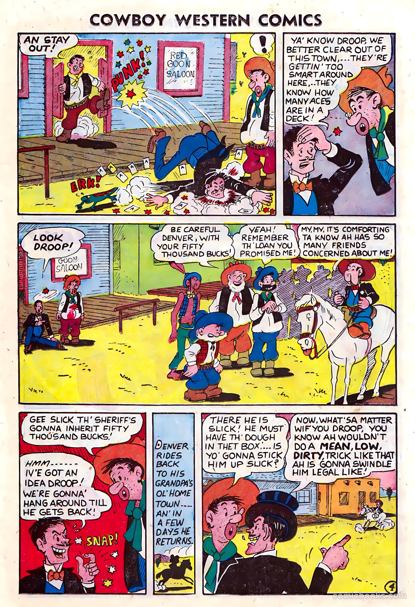 Cowboy Western Comics #36 — page 23 of 36