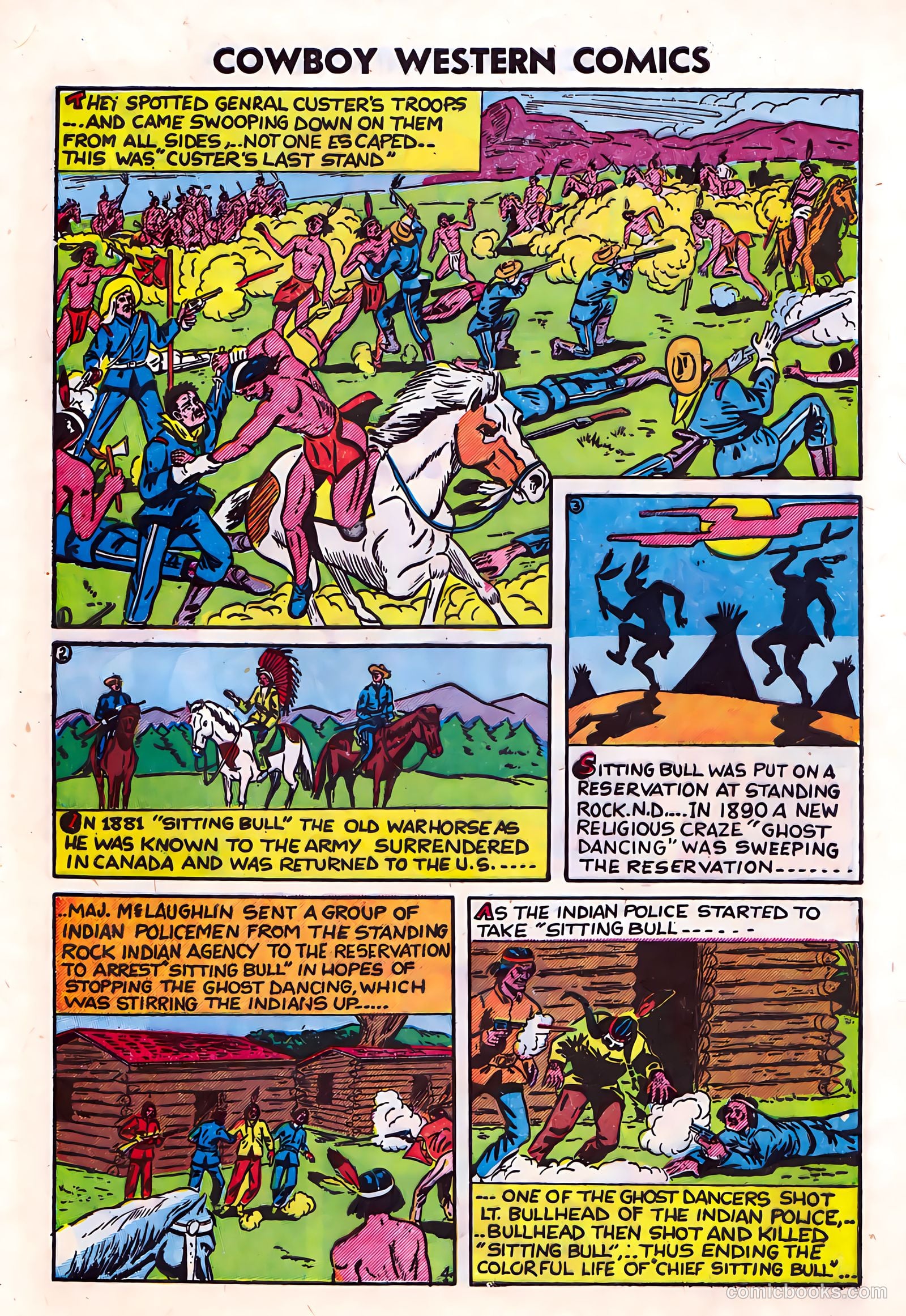 Cowboy Western Comics #36 — page 29 of 36