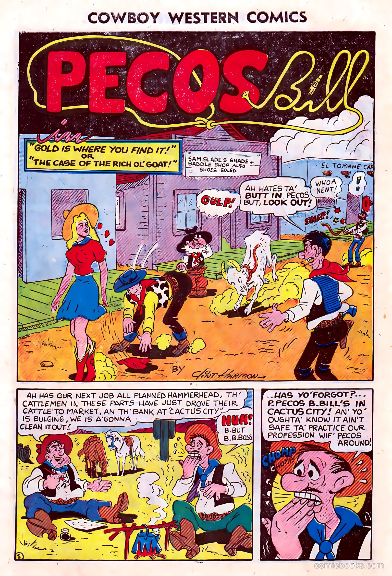 Cowboy Western Comics #36 — page 30 of 36