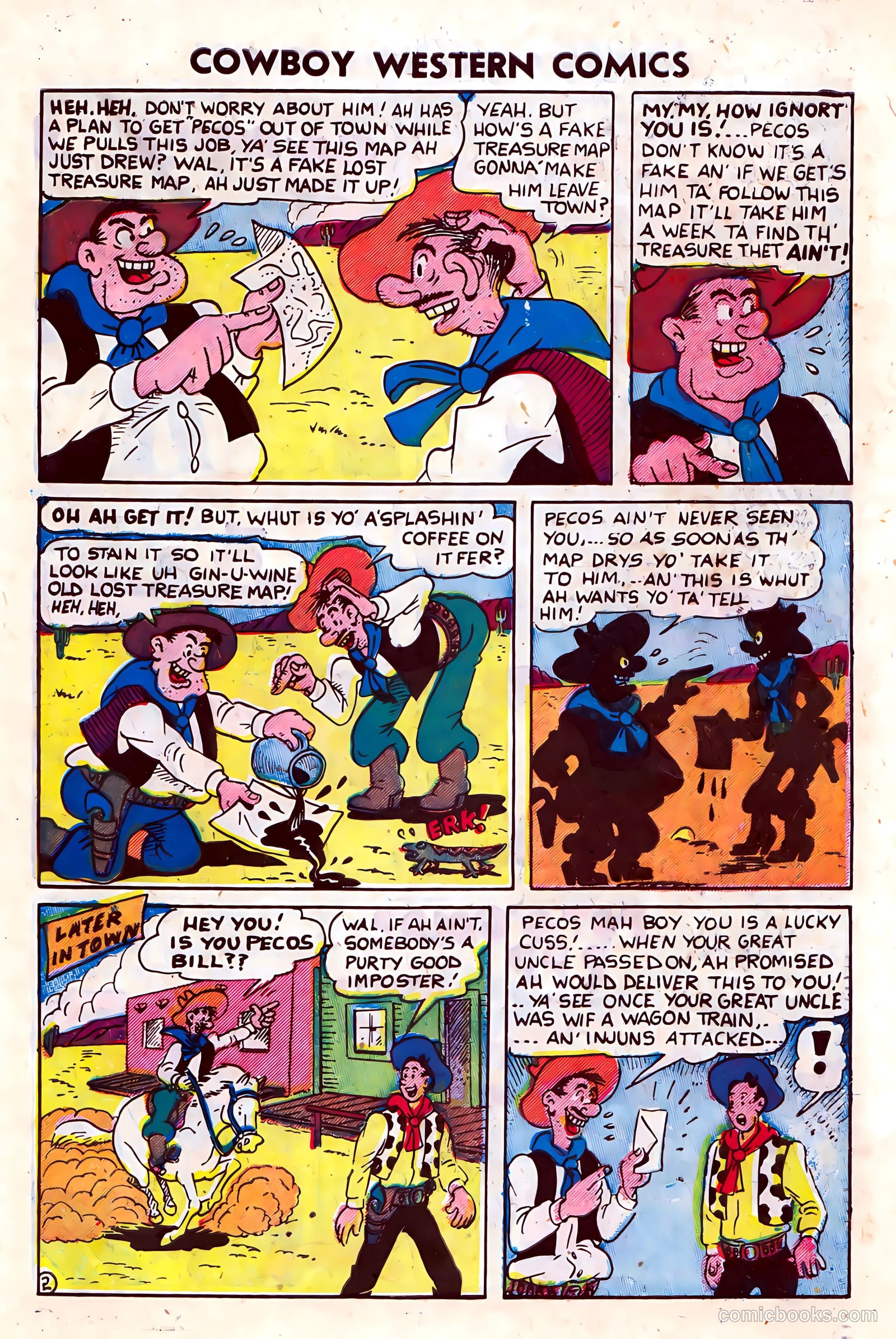 Cowboy Western Comics #36 — page 31 of 36