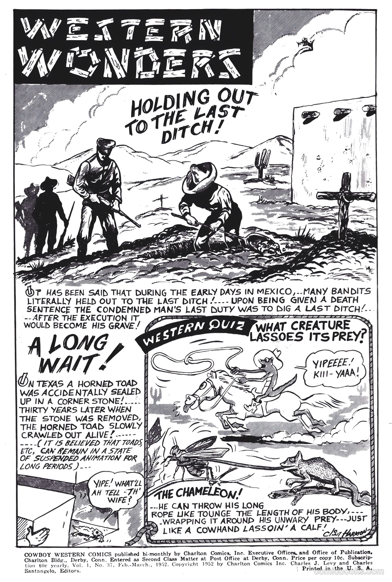 Cowboy Western Comics #37 — page 2 of 36