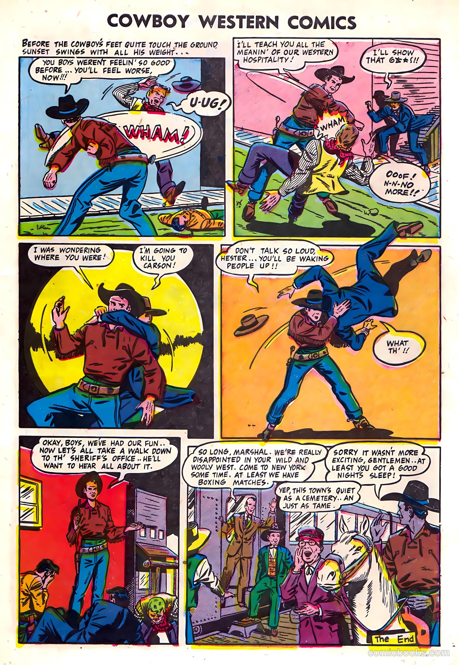 Cowboy Western Comics #37 — page 7 of 36