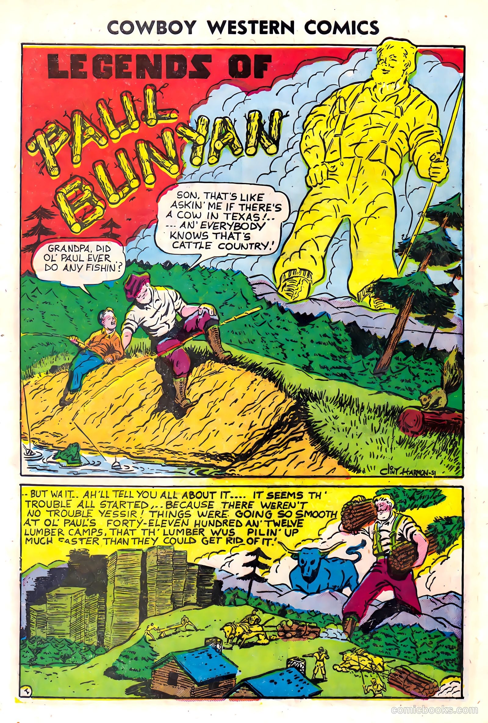 Cowboy Western Comics #37 — page 8 of 36