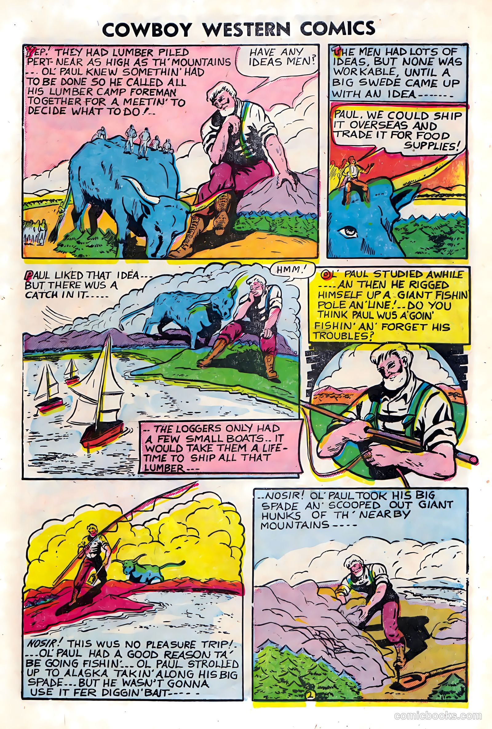 Cowboy Western Comics #37 — page 9 of 36
