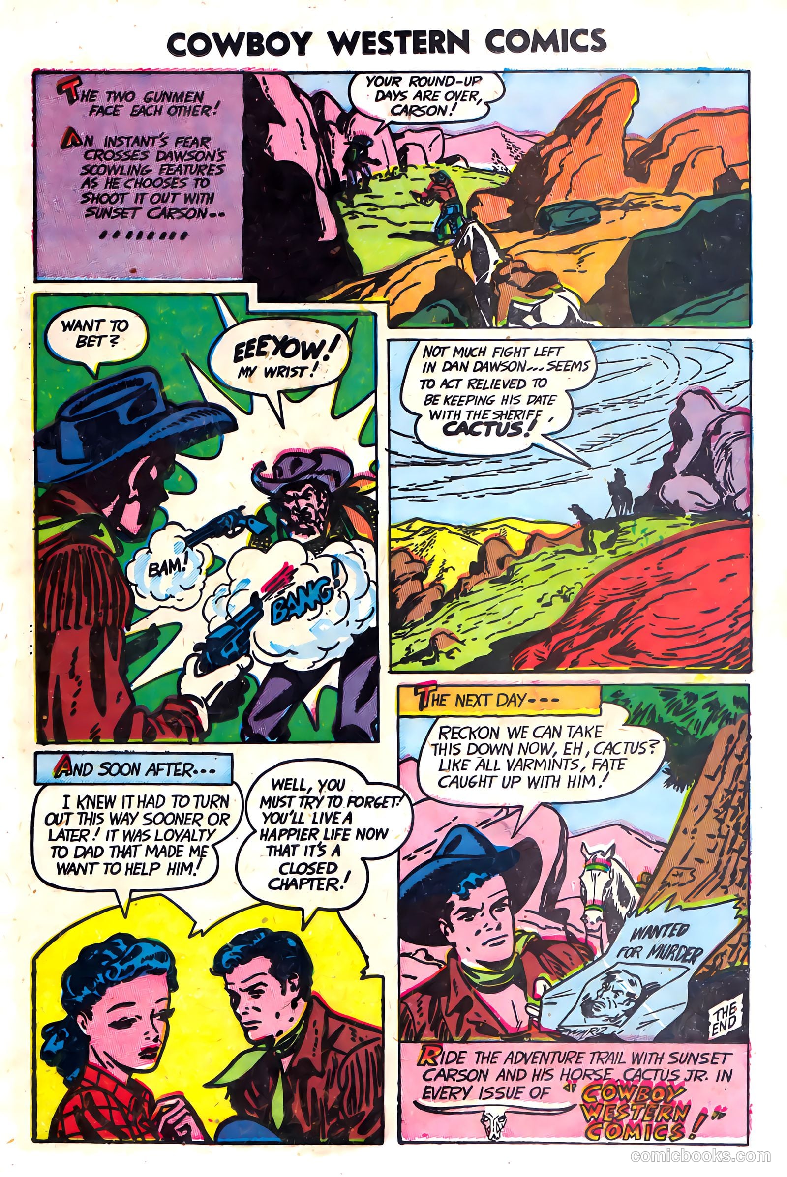 Cowboy Western Comics #37 — page 17 of 36