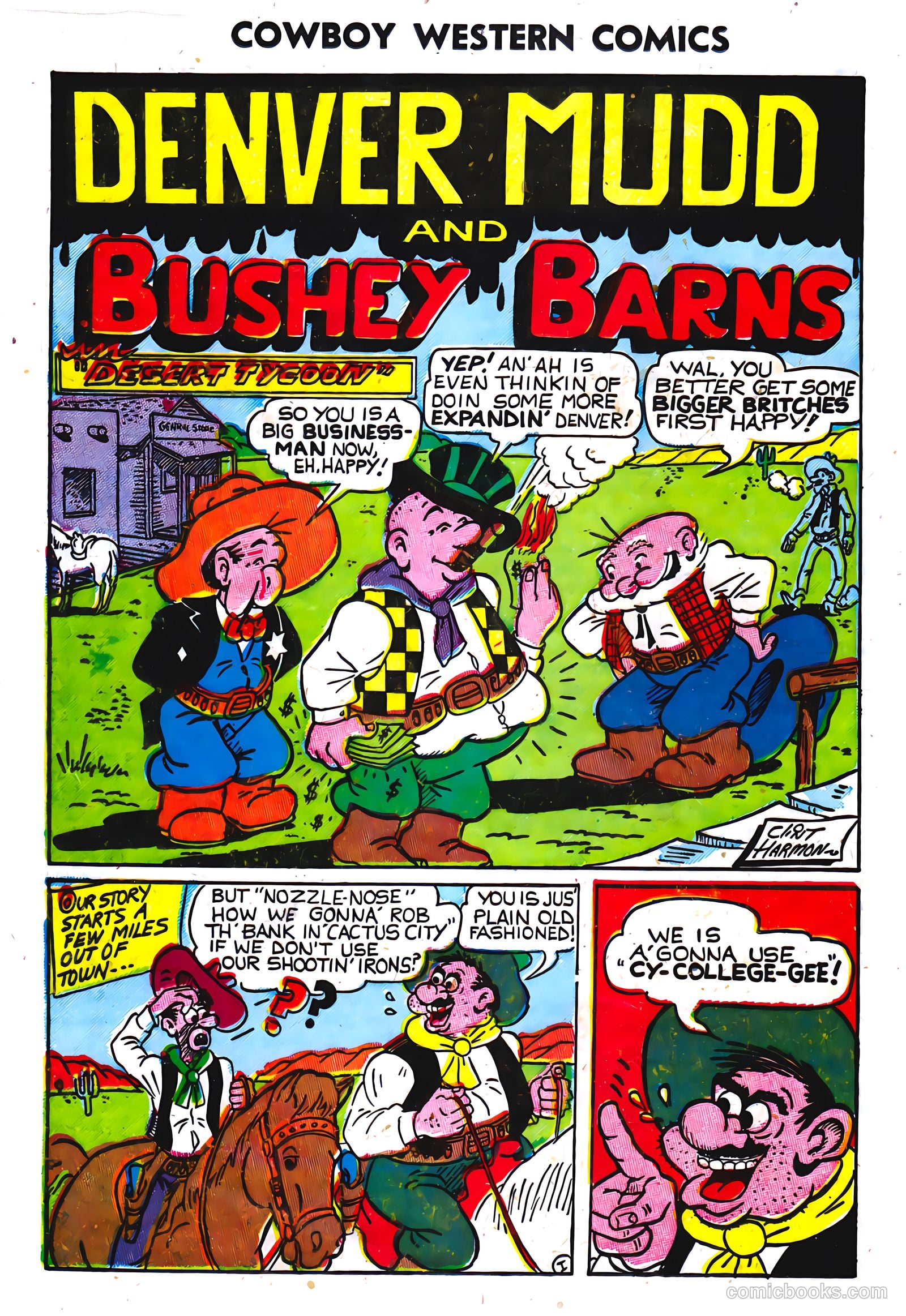Cowboy Western Comics #37 — page 20 of 36
