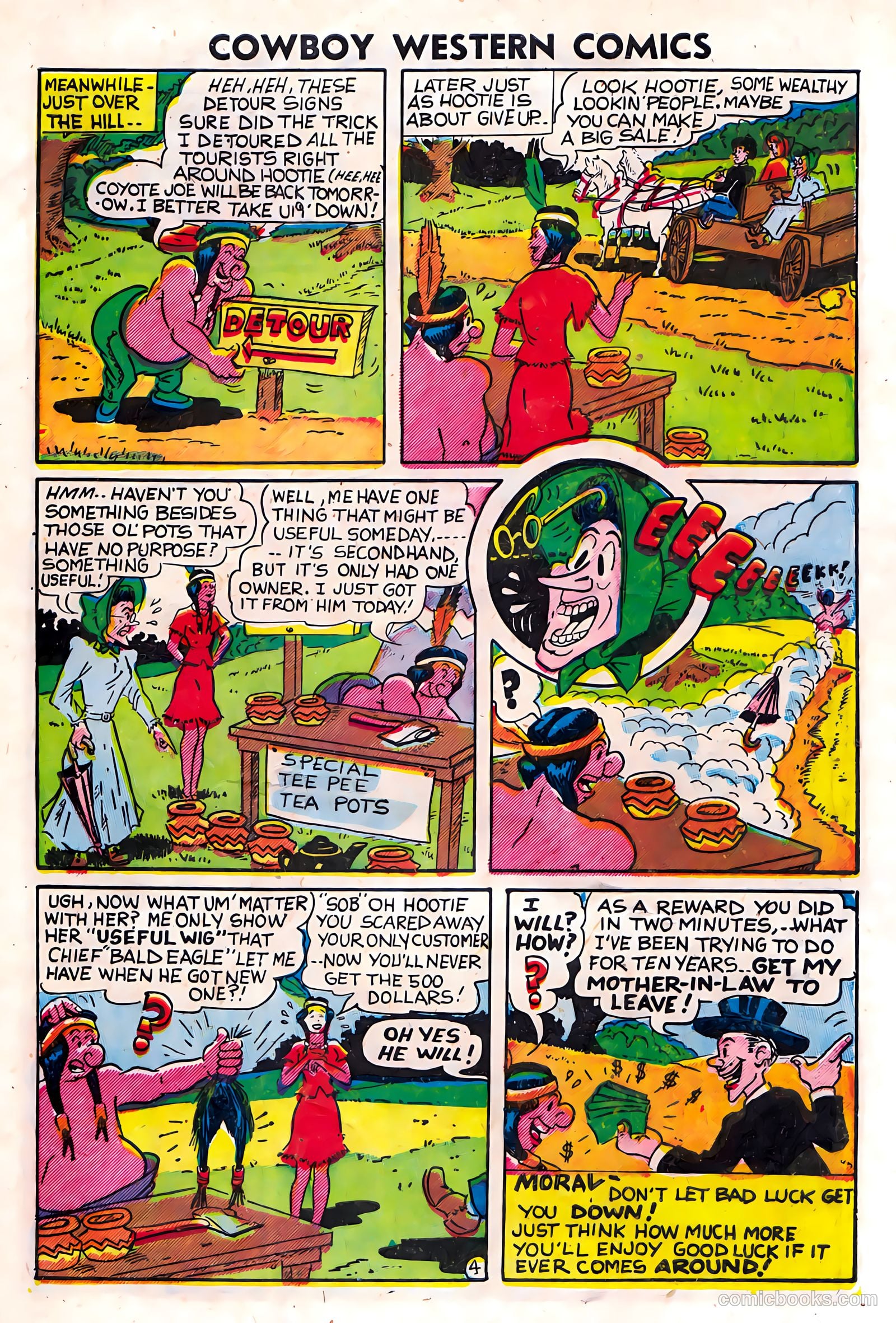 Cowboy Western Comics #37 — page 29 of 36