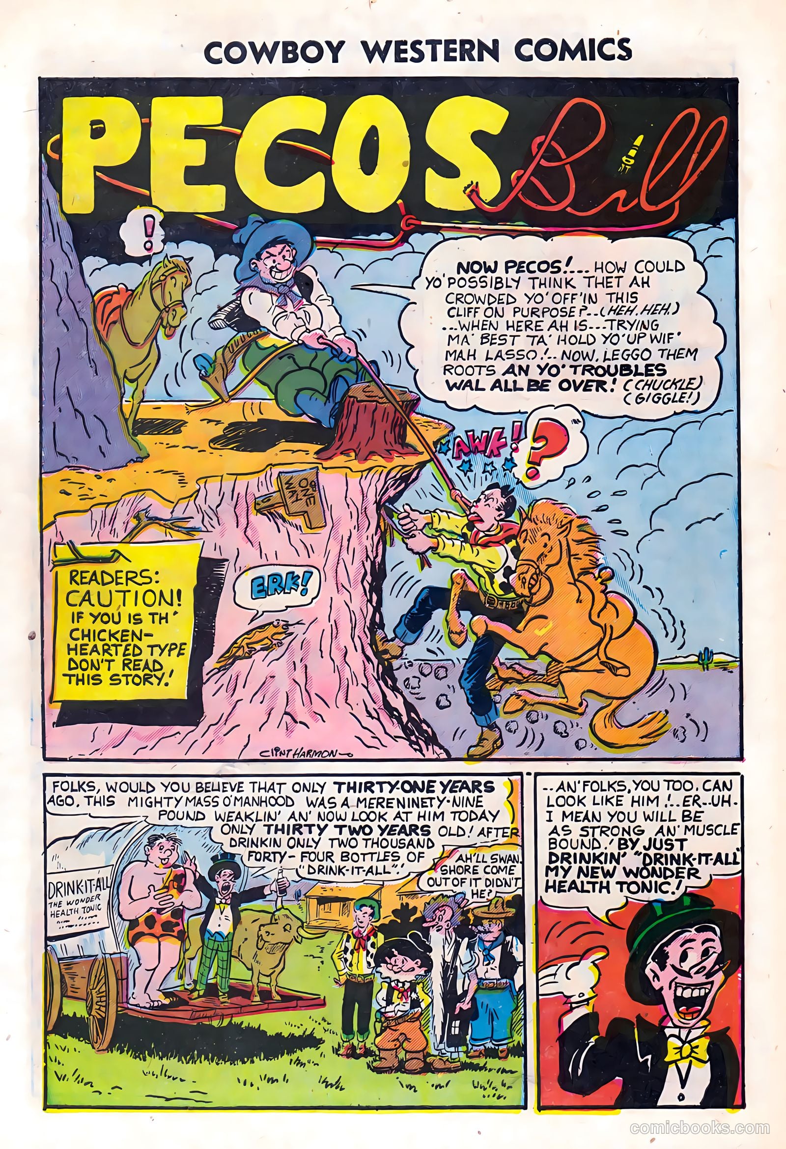 Cowboy Western Comics #37 — page 30 of 36