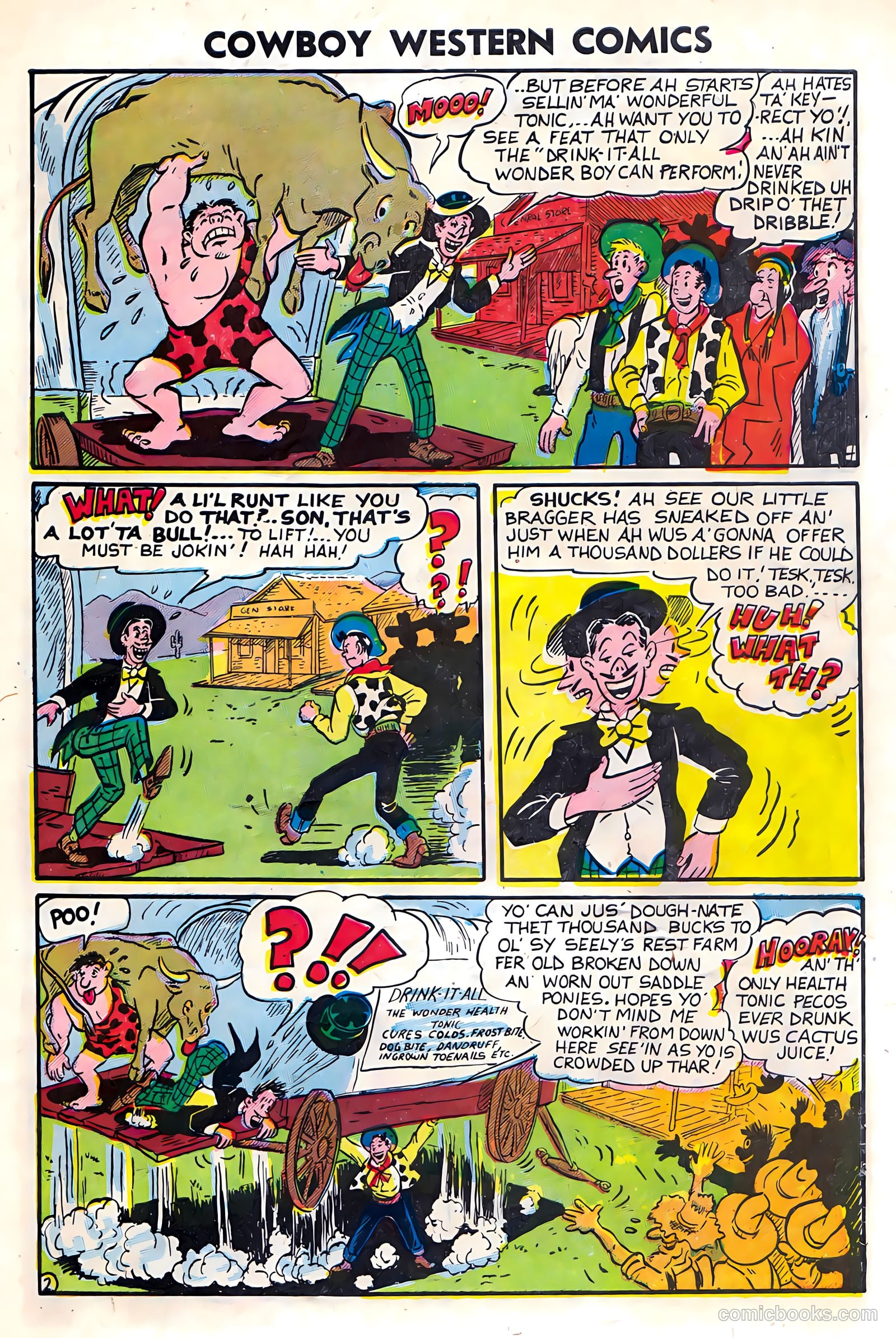 Cowboy Western Comics #37 — page 31 of 36