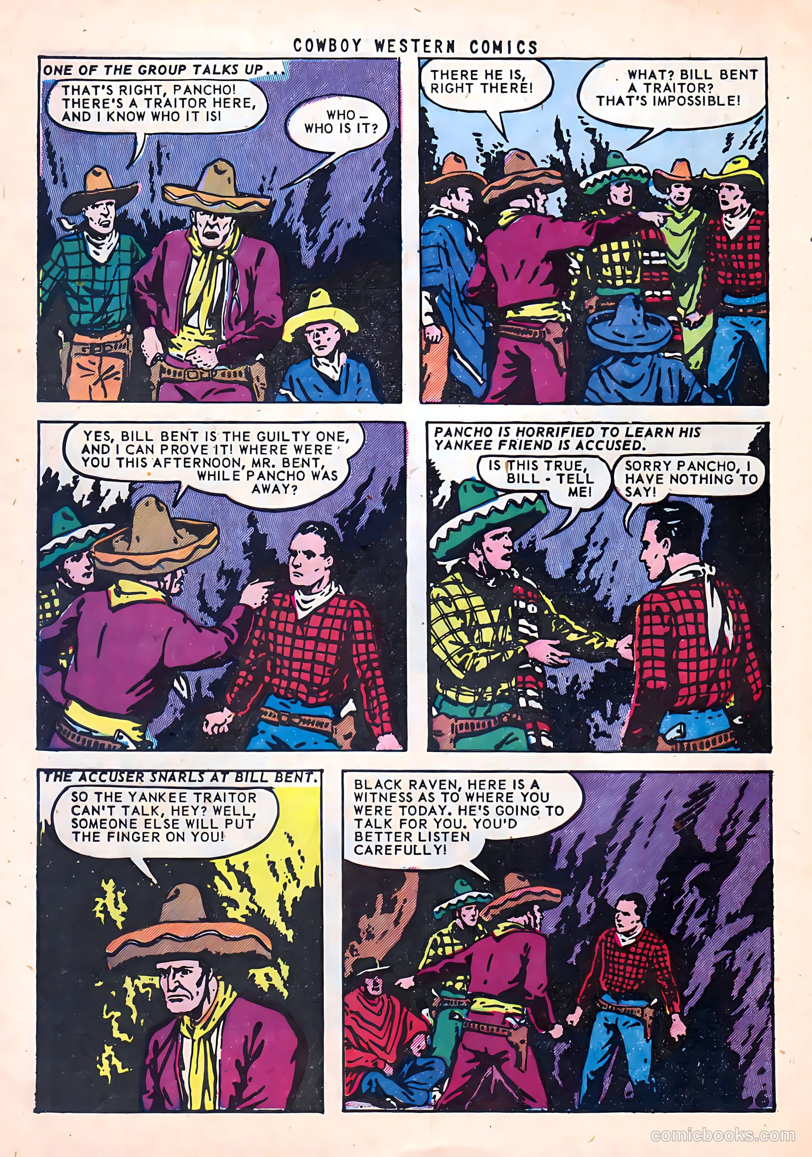 Cowboy Western Comics #38 — page 8 of 36