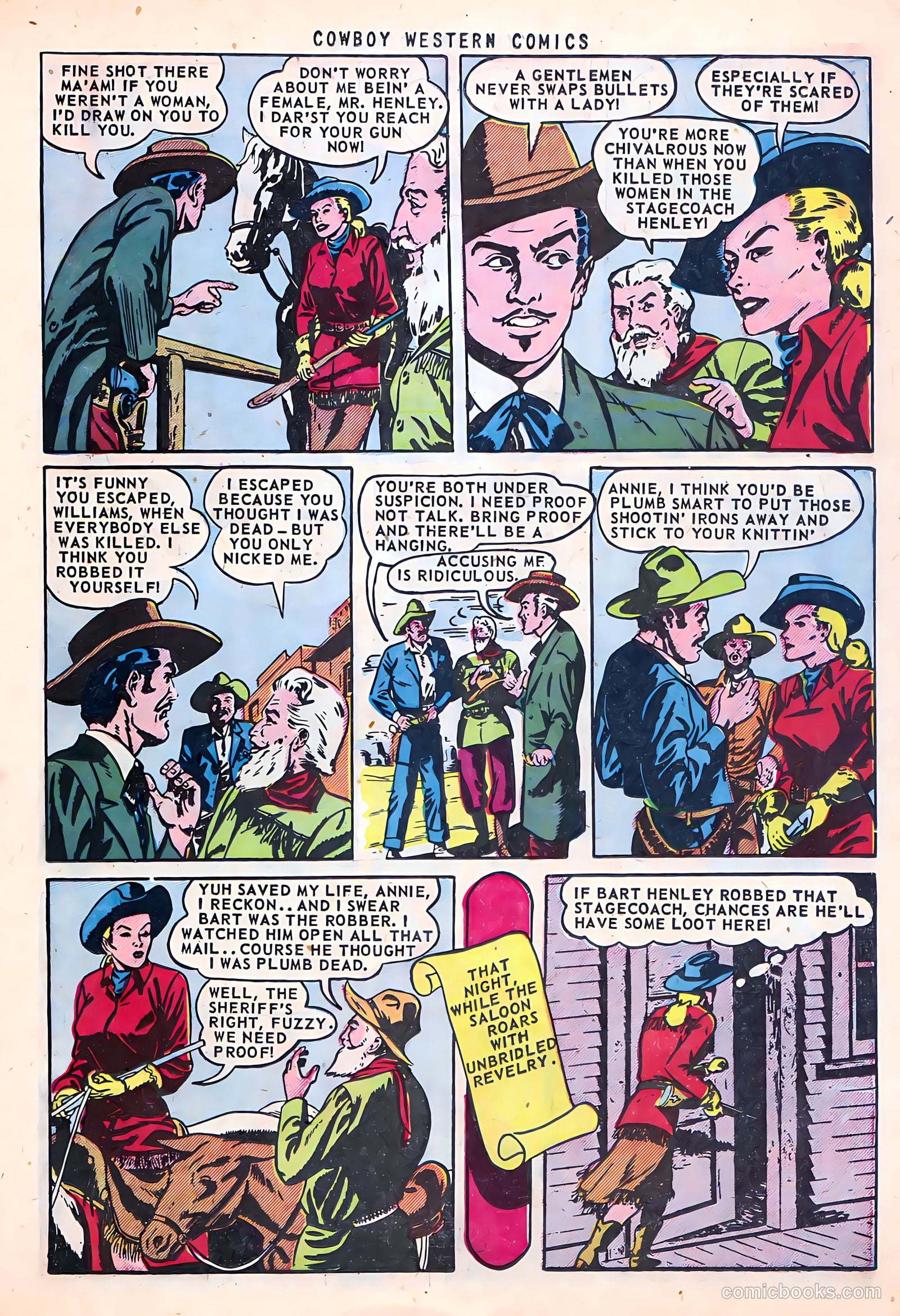 Cowboy Western Comics #38 — page 11 of 36