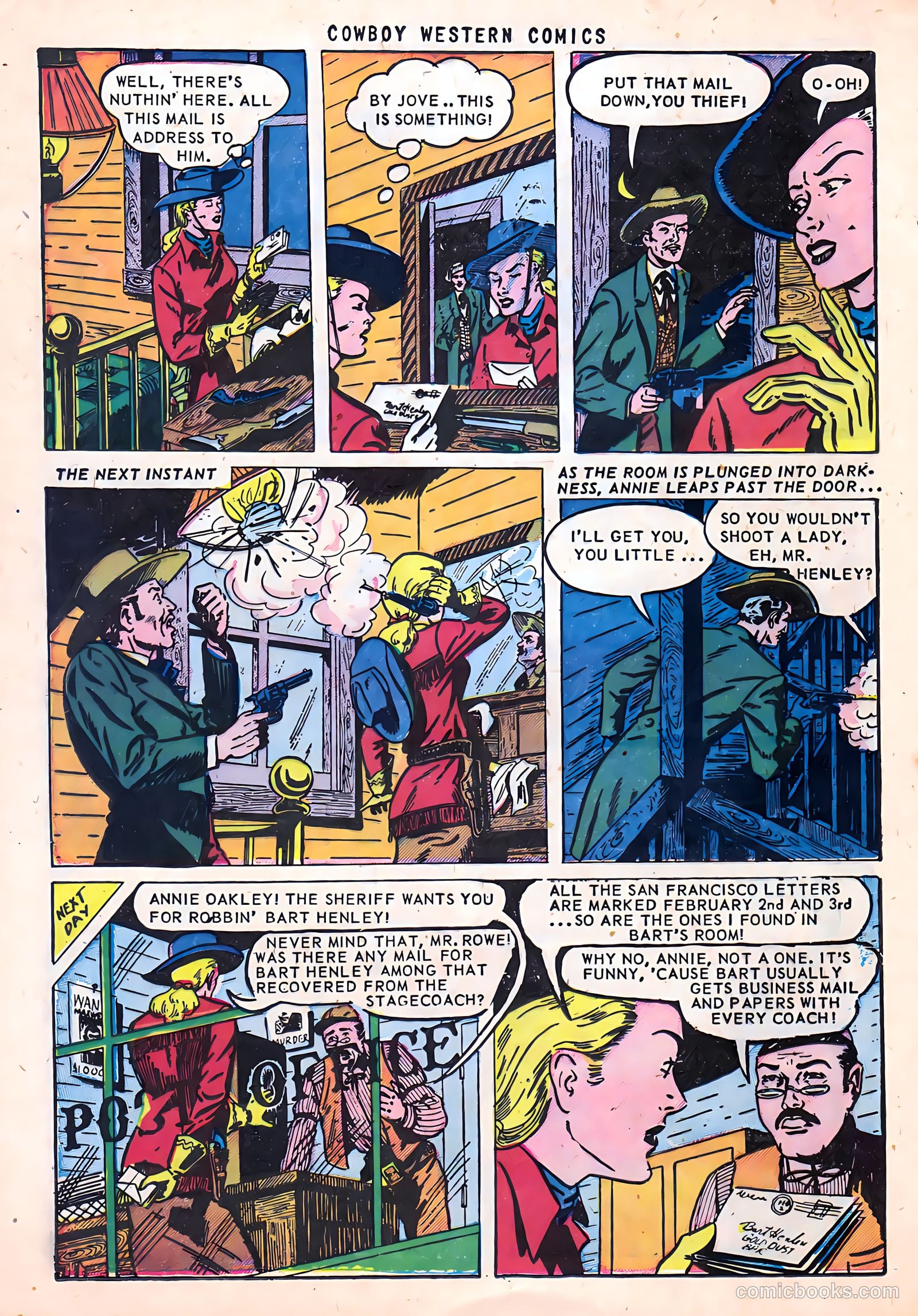 Cowboy Western Comics #38 — page 12 of 36
