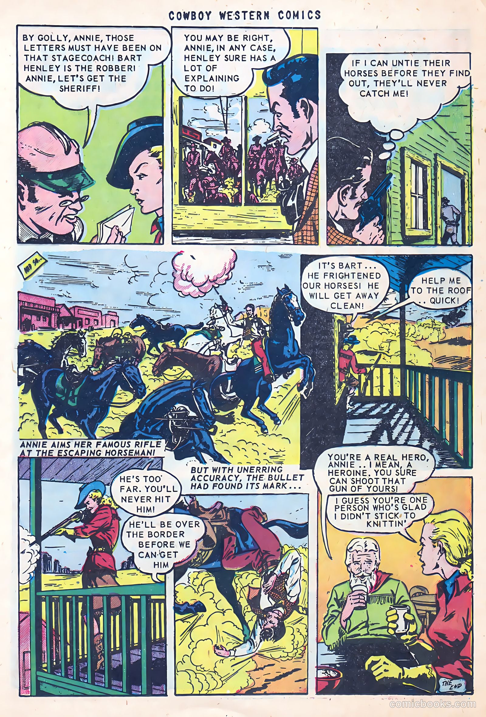 Cowboy Western Comics #38 — page 13 of 36