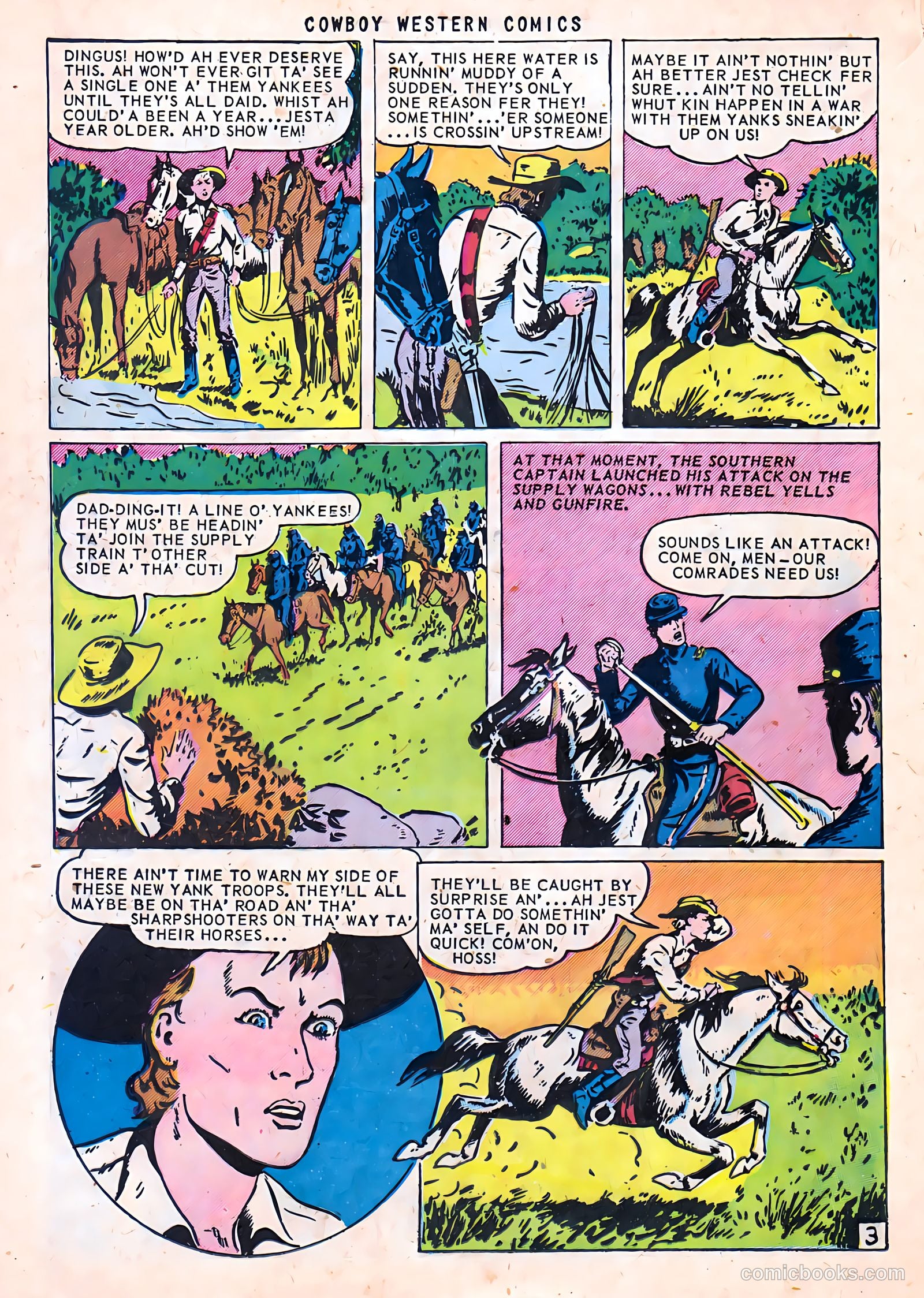 Cowboy Western Comics #38 — page 16 of 36
