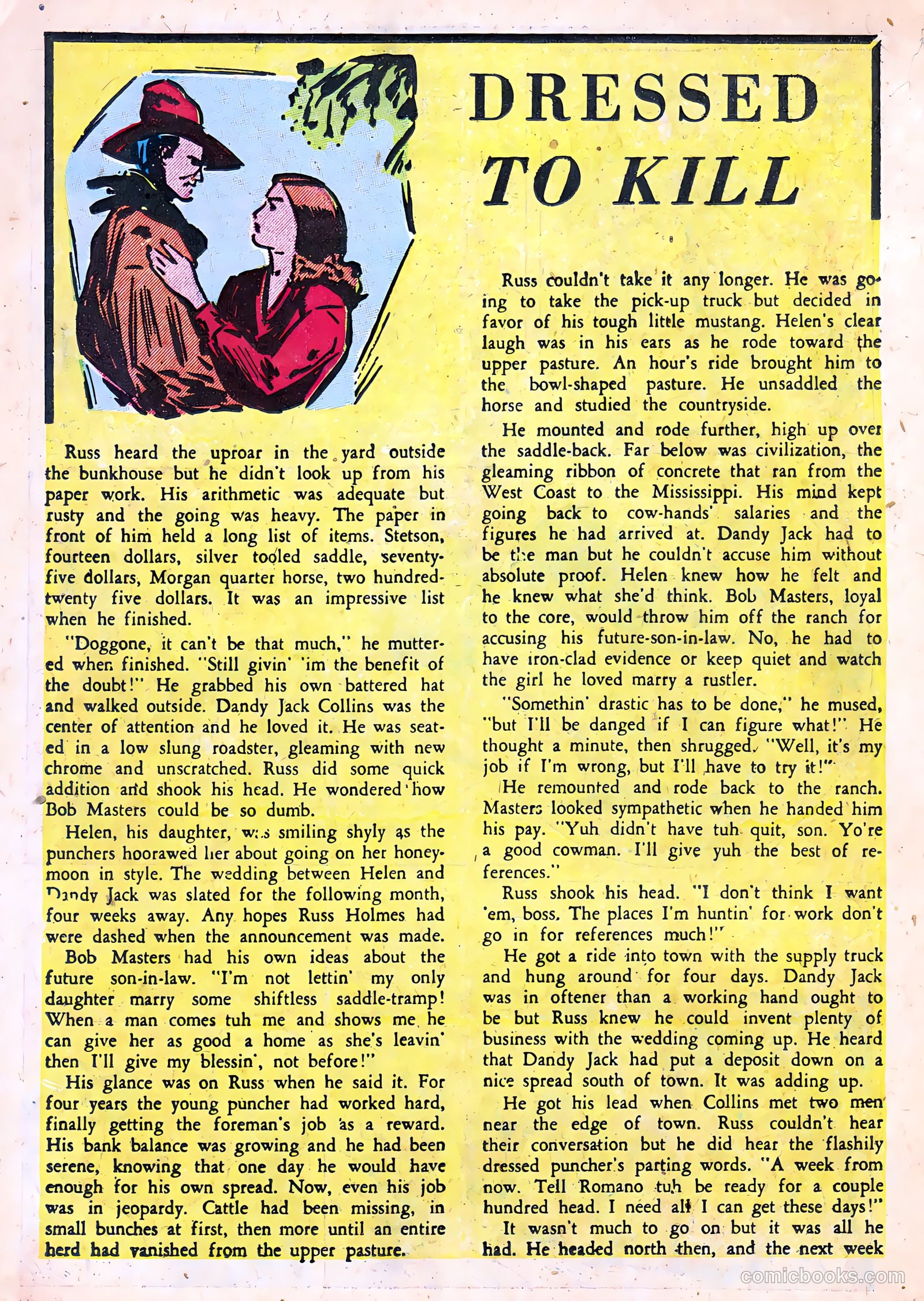 Cowboy Western Comics #38 — page 18 of 36