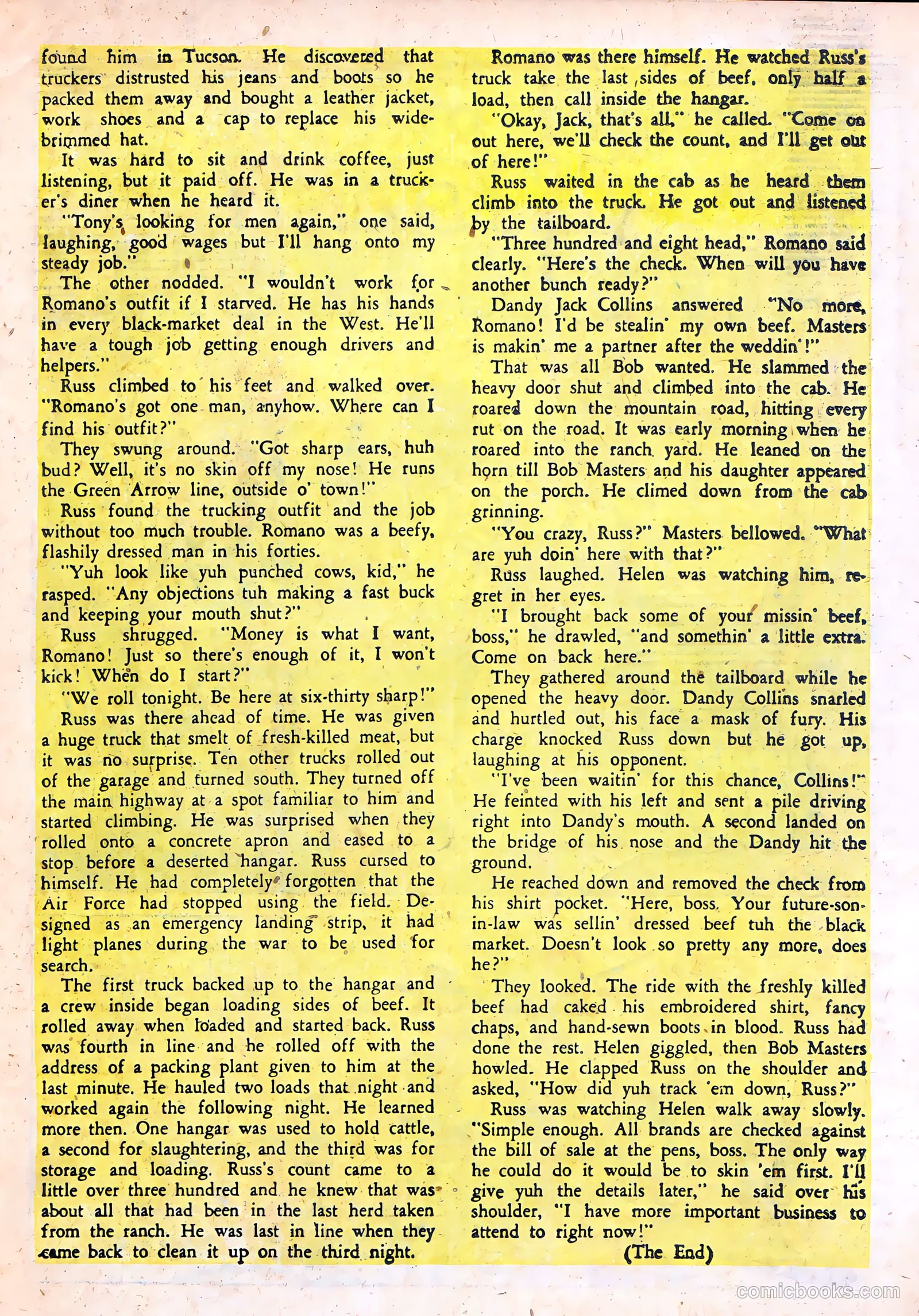 Cowboy Western Comics #38 — page 19 of 36