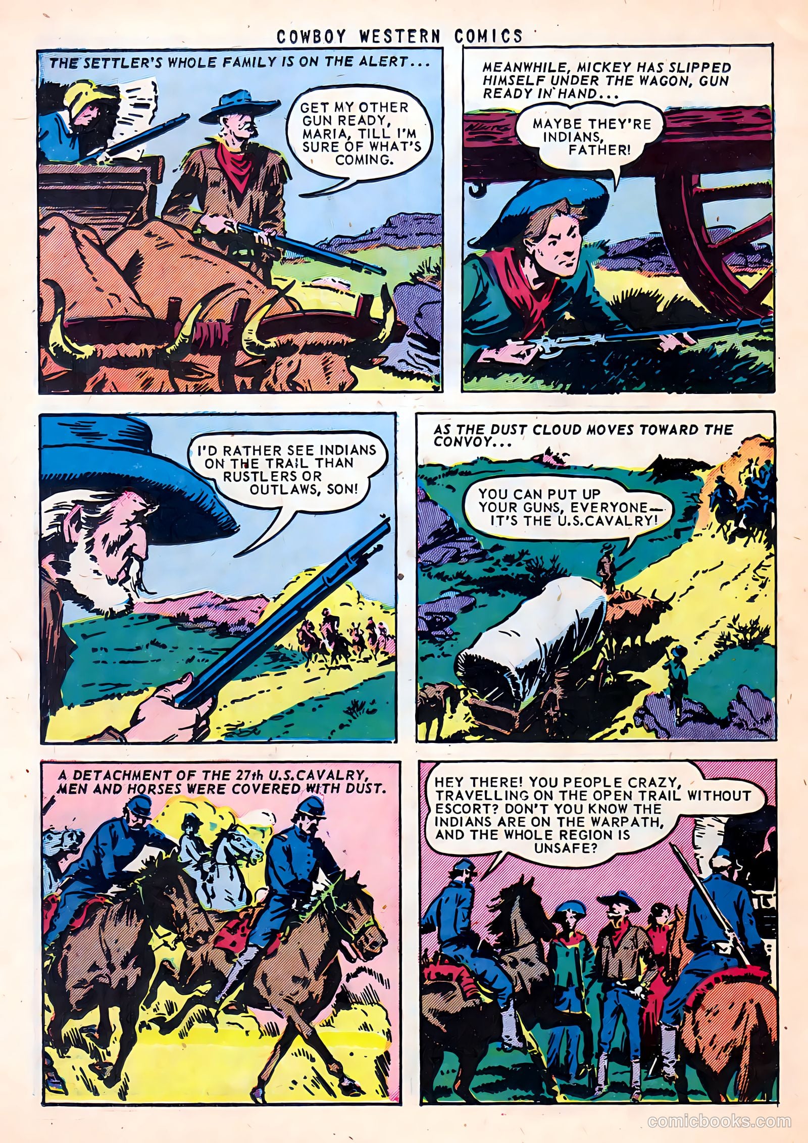 Cowboy Western Comics #38 — page 22 of 36