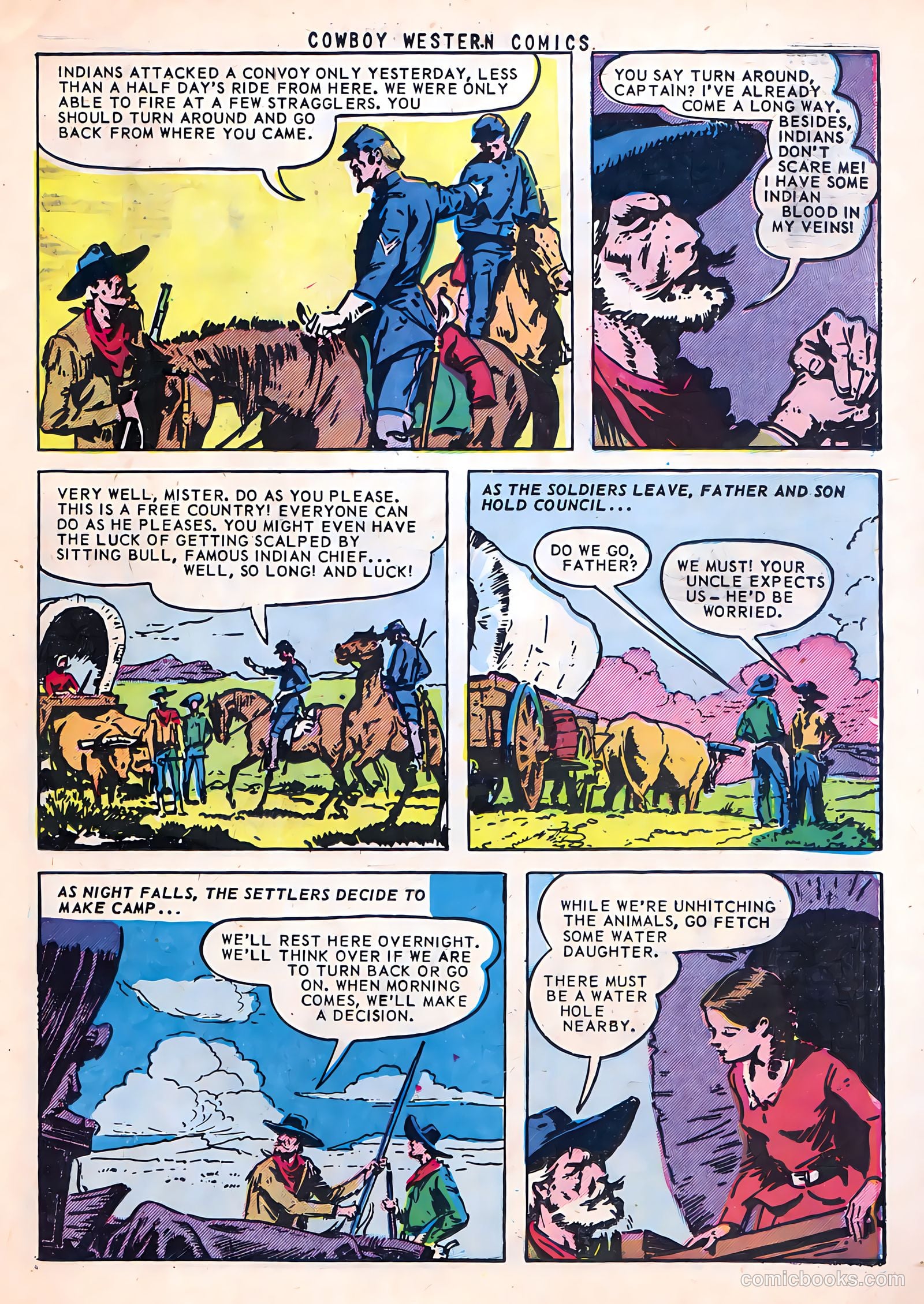 Cowboy Western Comics #38 — page 23 of 36