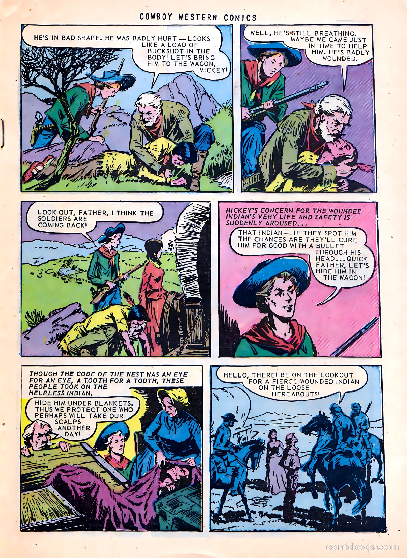 Cowboy Western Comics #38 — page 25 of 36