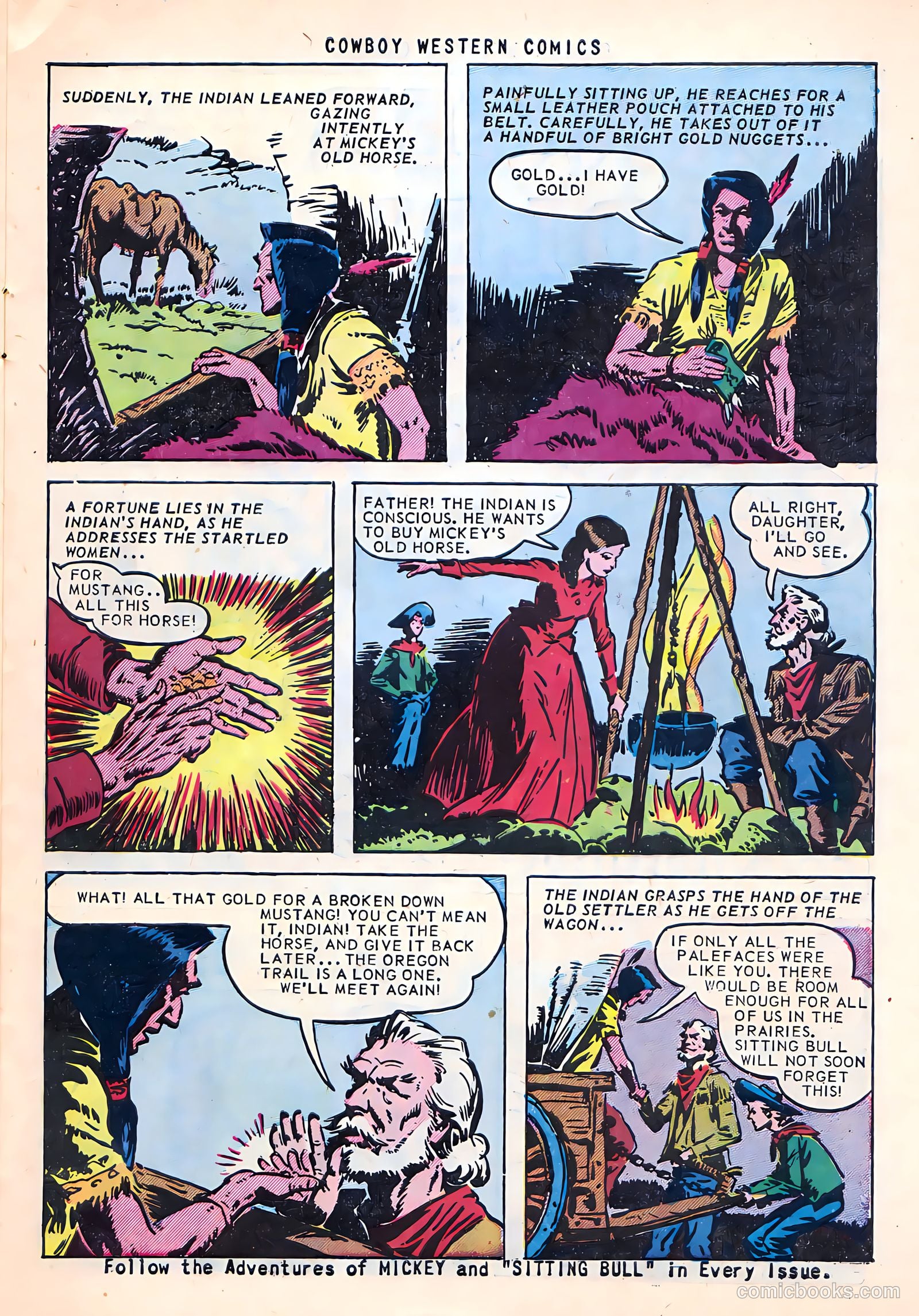Cowboy Western Comics #38 — page 27 of 36