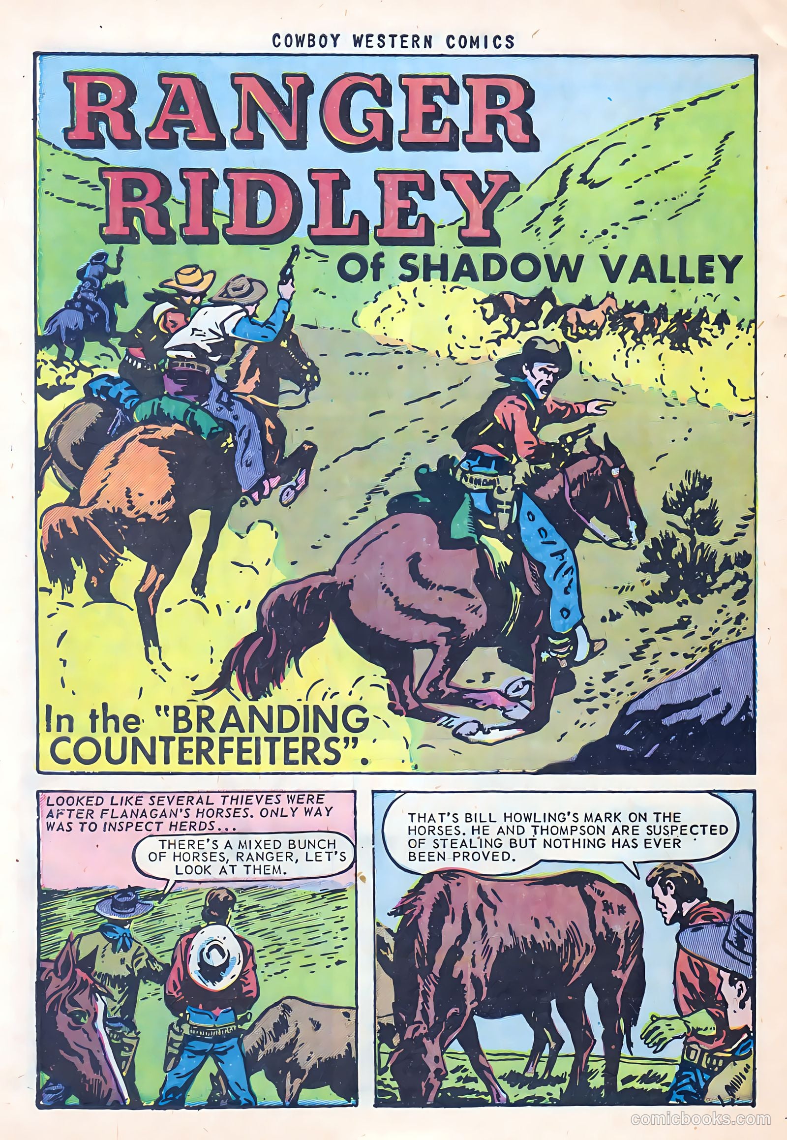 Cowboy Western Comics #38 — page 28 of 36