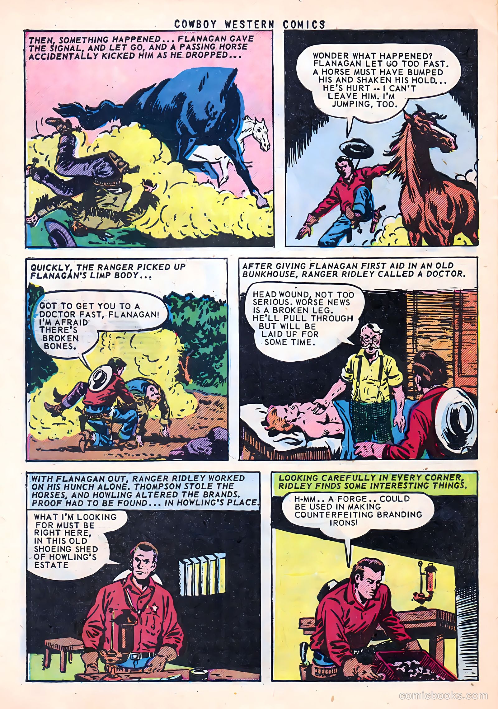 Cowboy Western Comics #38 — page 30 of 36