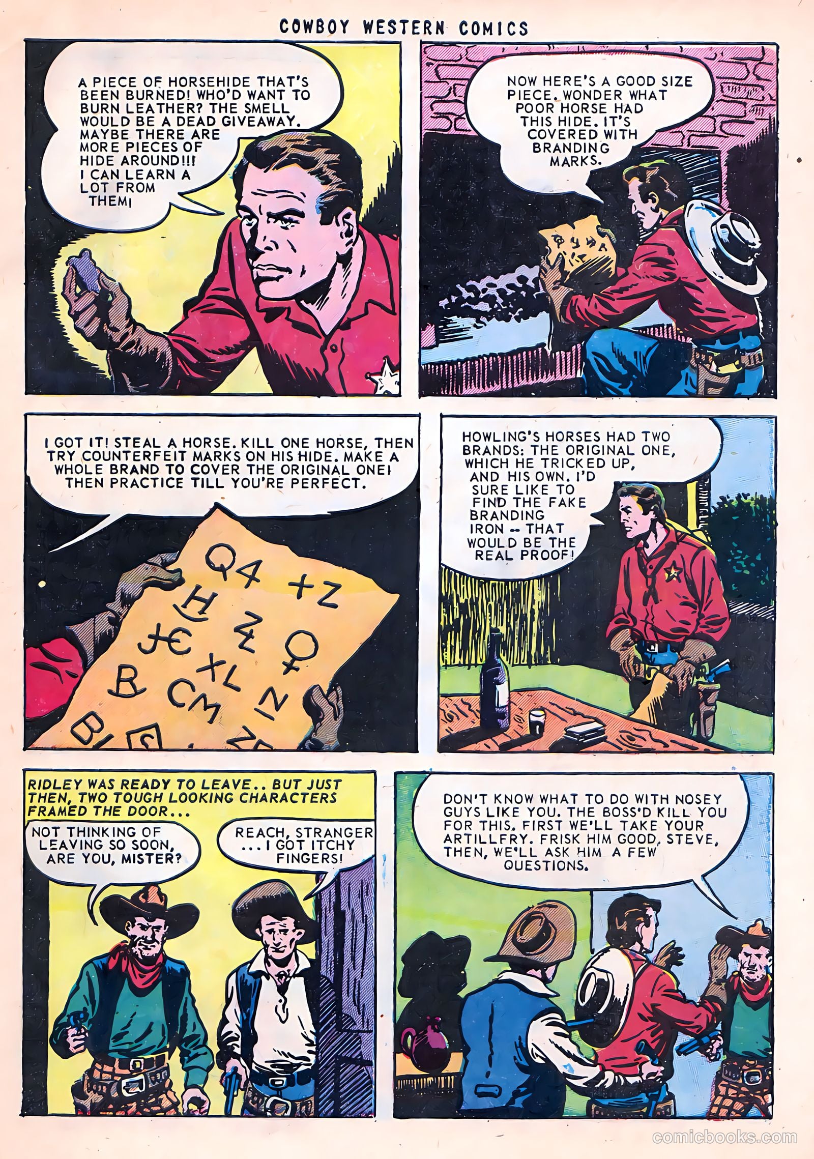 Cowboy Western Comics #38 — page 31 of 36
