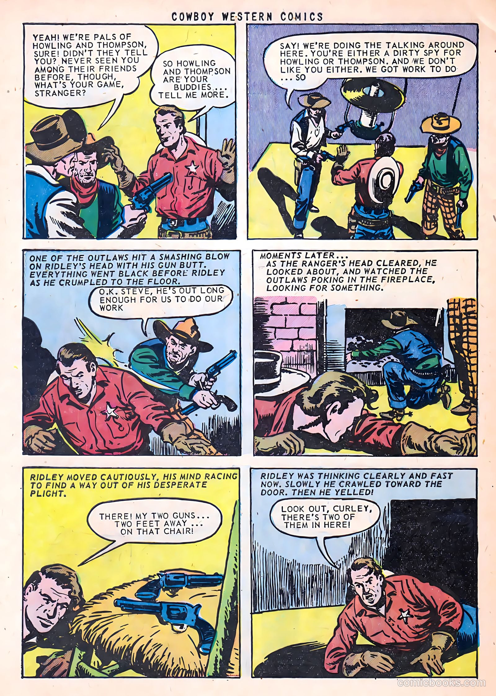 Cowboy Western Comics #38 — page 32 of 36