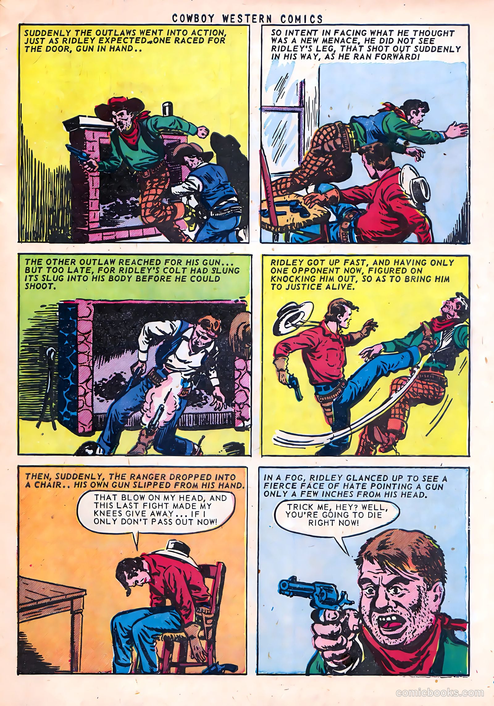 Cowboy Western Comics #38 — page 33 of 36
