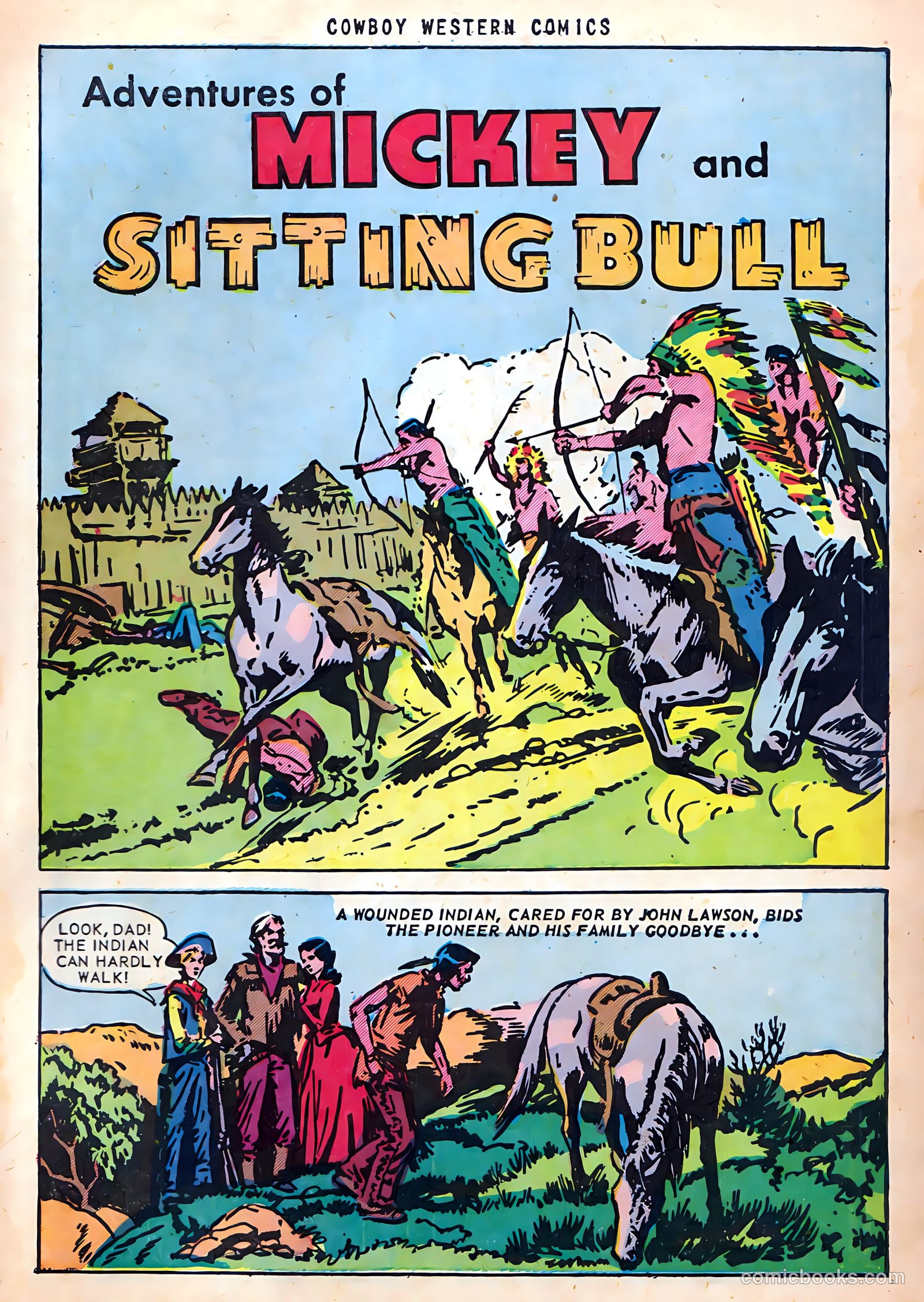Cowboy Western Comics #39 — page 3 of 36