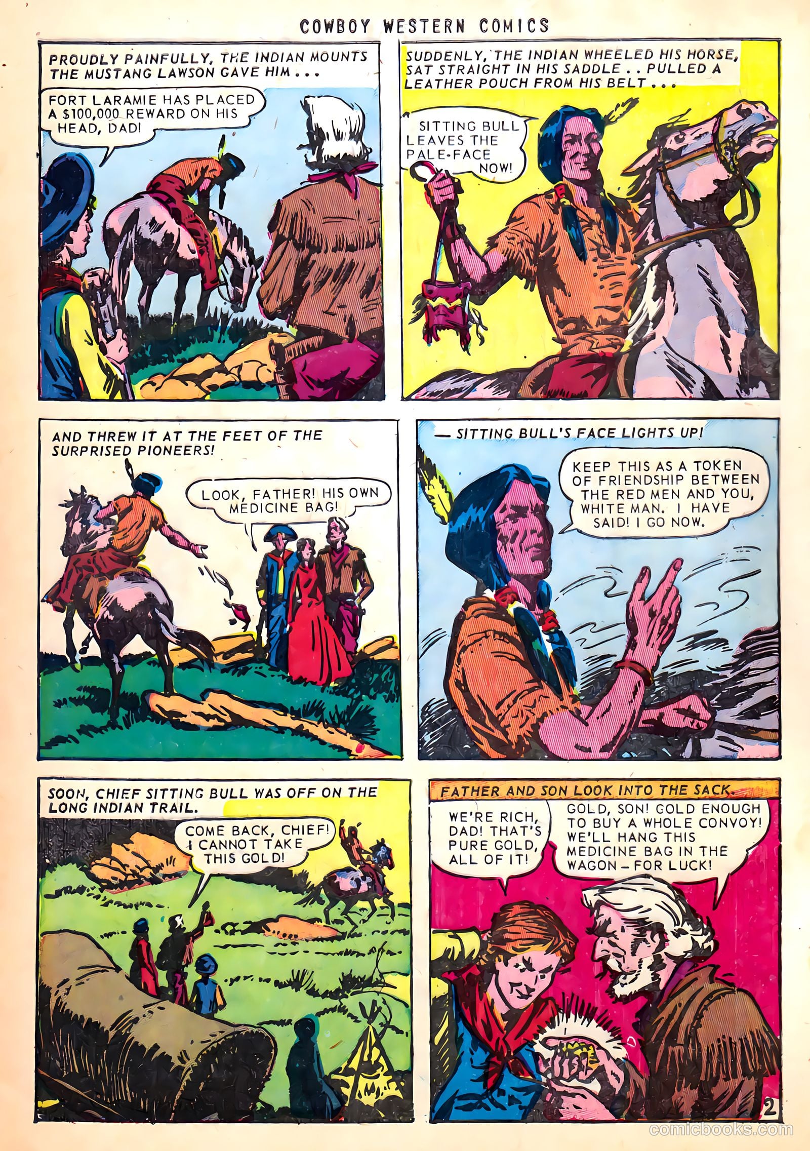 Cowboy Western Comics #39 — page 4 of 36