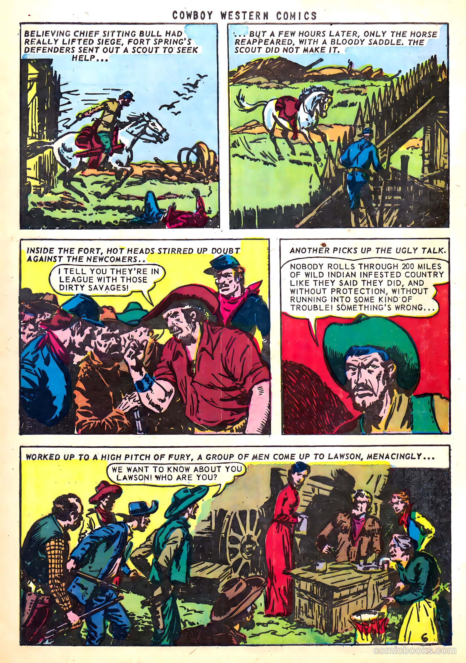 Cowboy Western Comics #39 — page 8 of 36