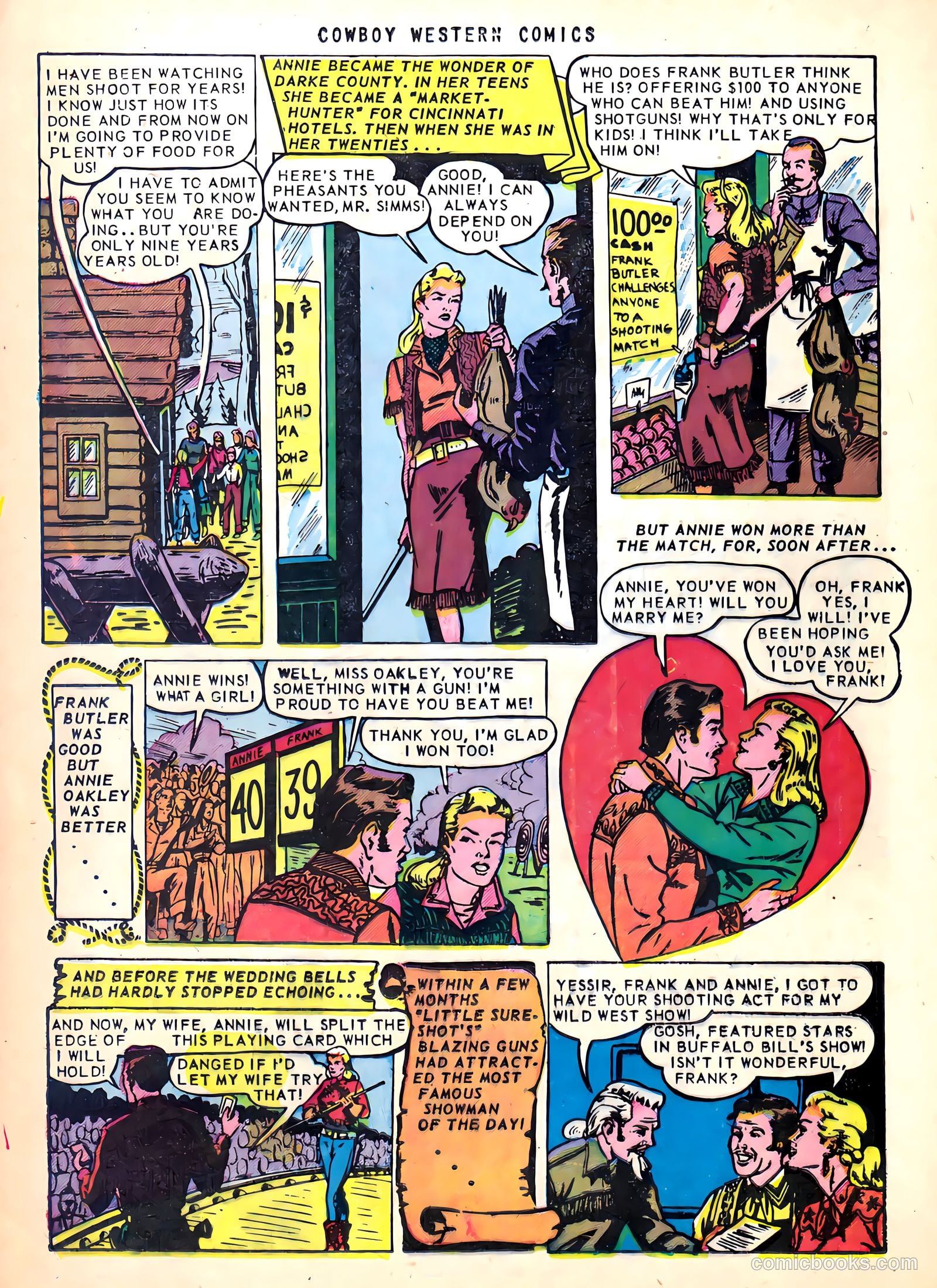 Cowboy Western Comics #39 — page 12 of 36