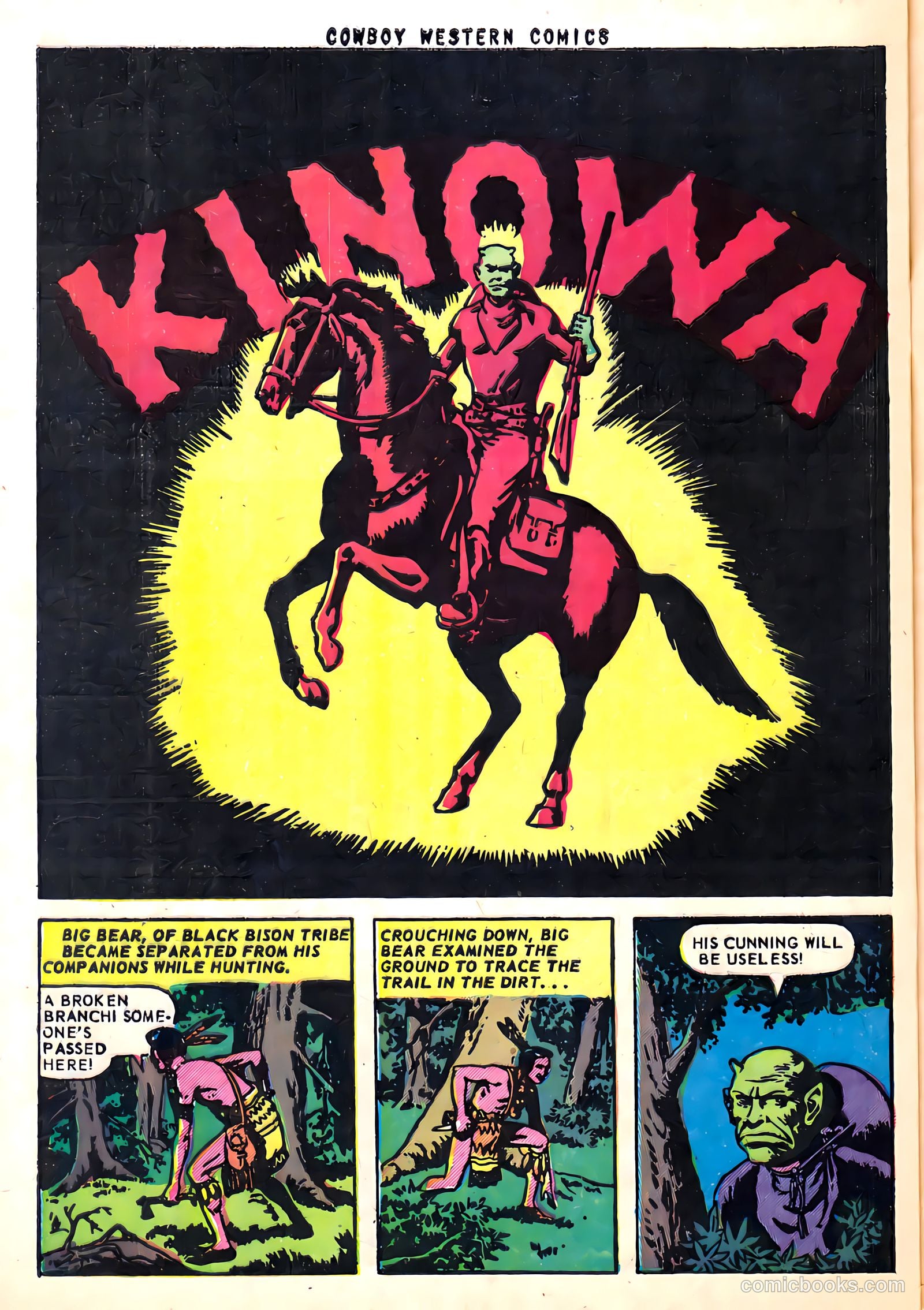 Cowboy Western Comics #39 — page 28 of 36