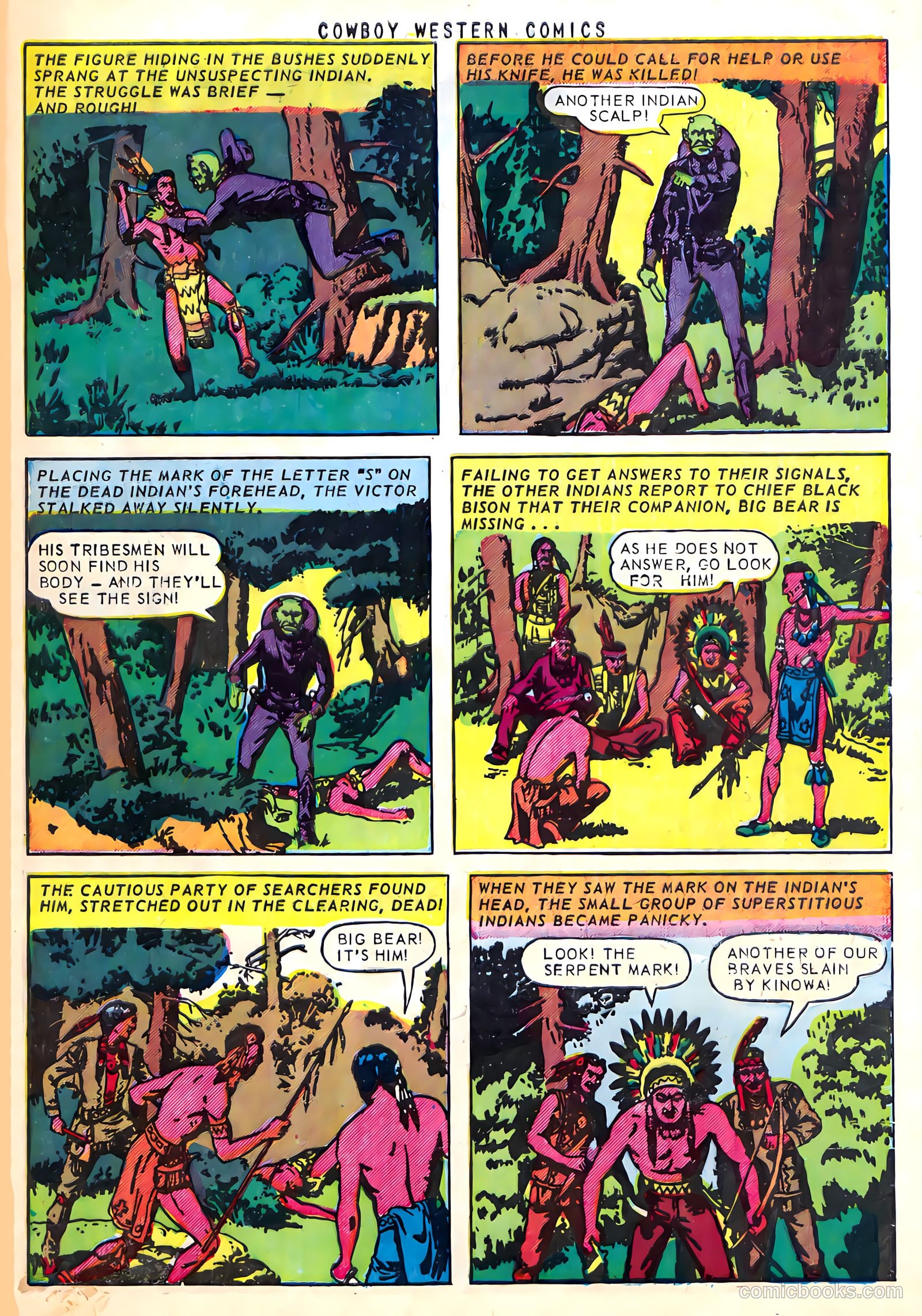 Cowboy Western Comics #39 — page 29 of 36