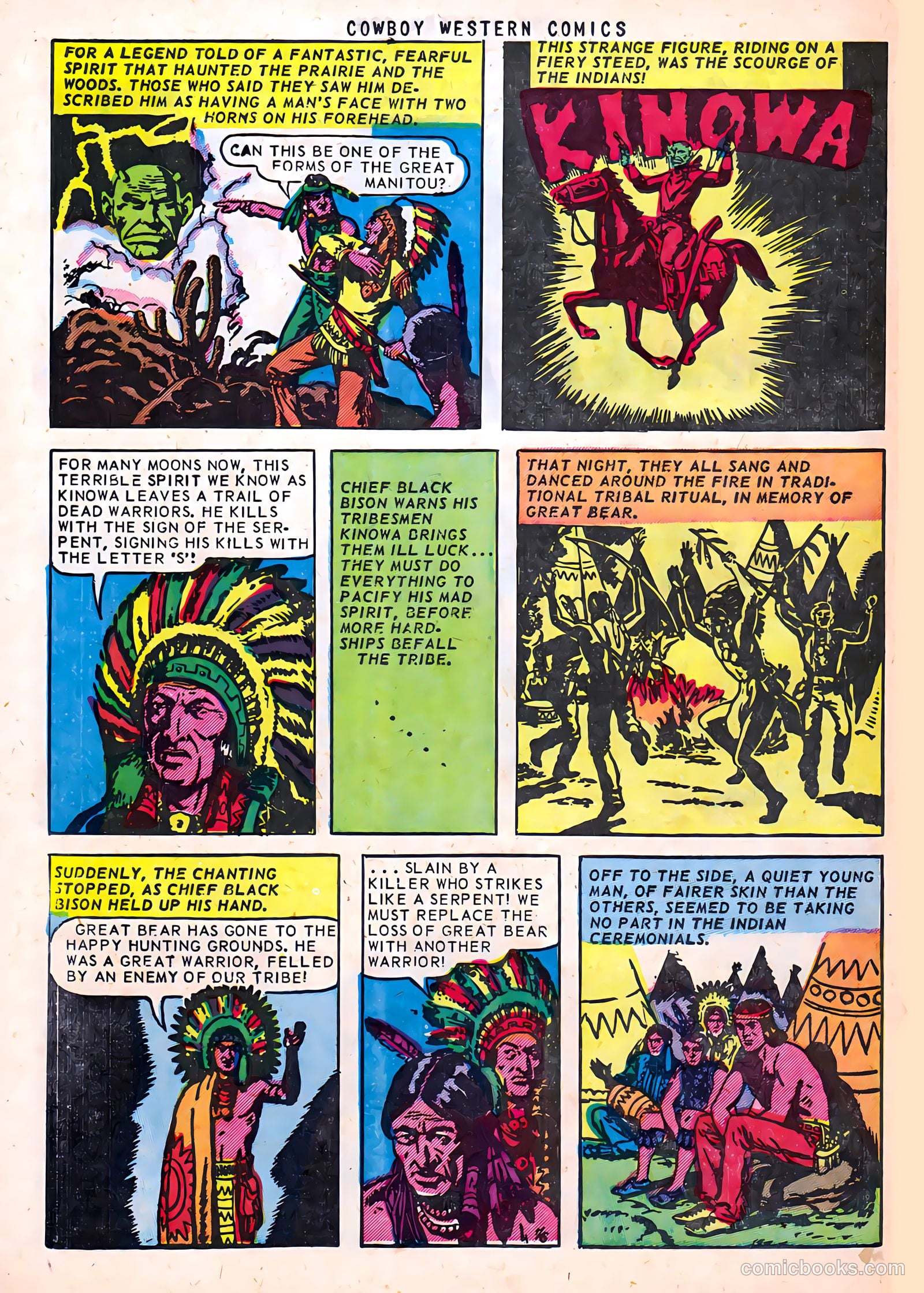 Cowboy Western Comics #39 — page 30 of 36