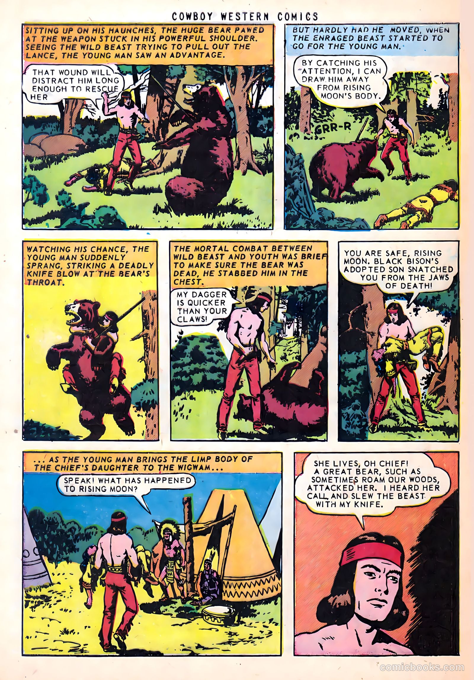 Cowboy Western Comics #39 — page 32 of 36