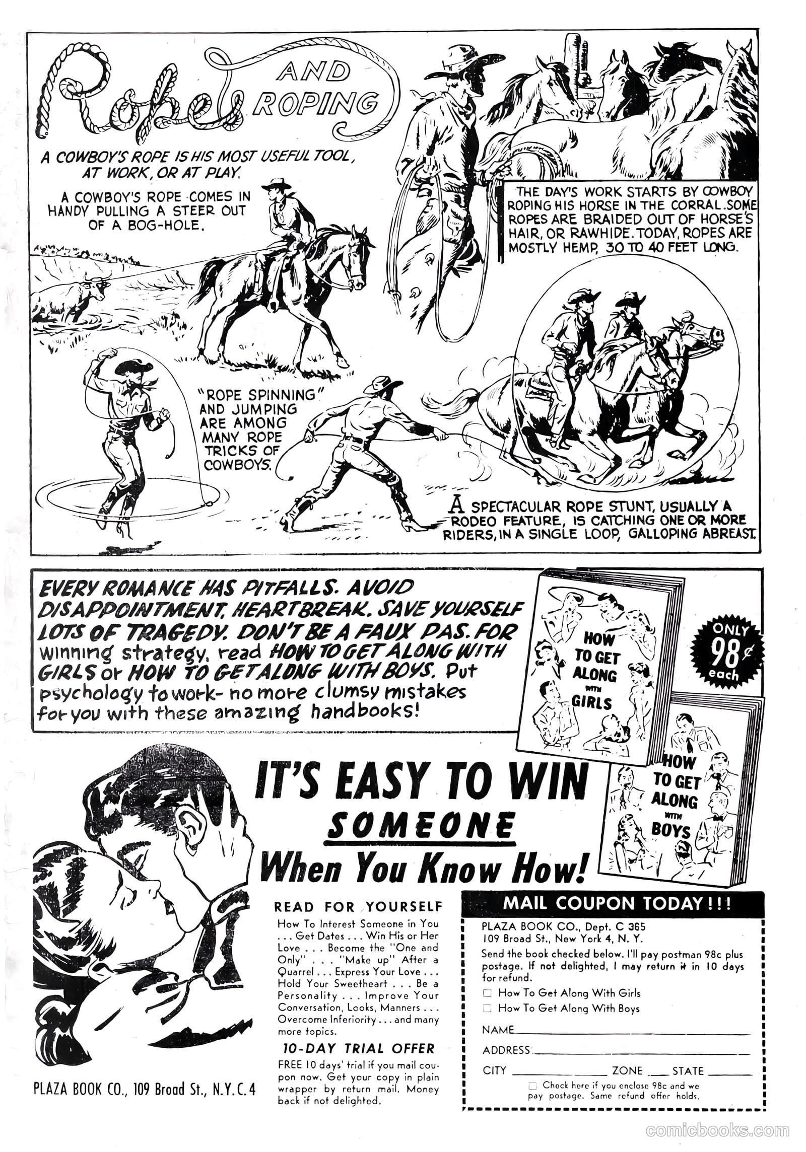 Cowboy Western Comics #39 — page 35 of 36