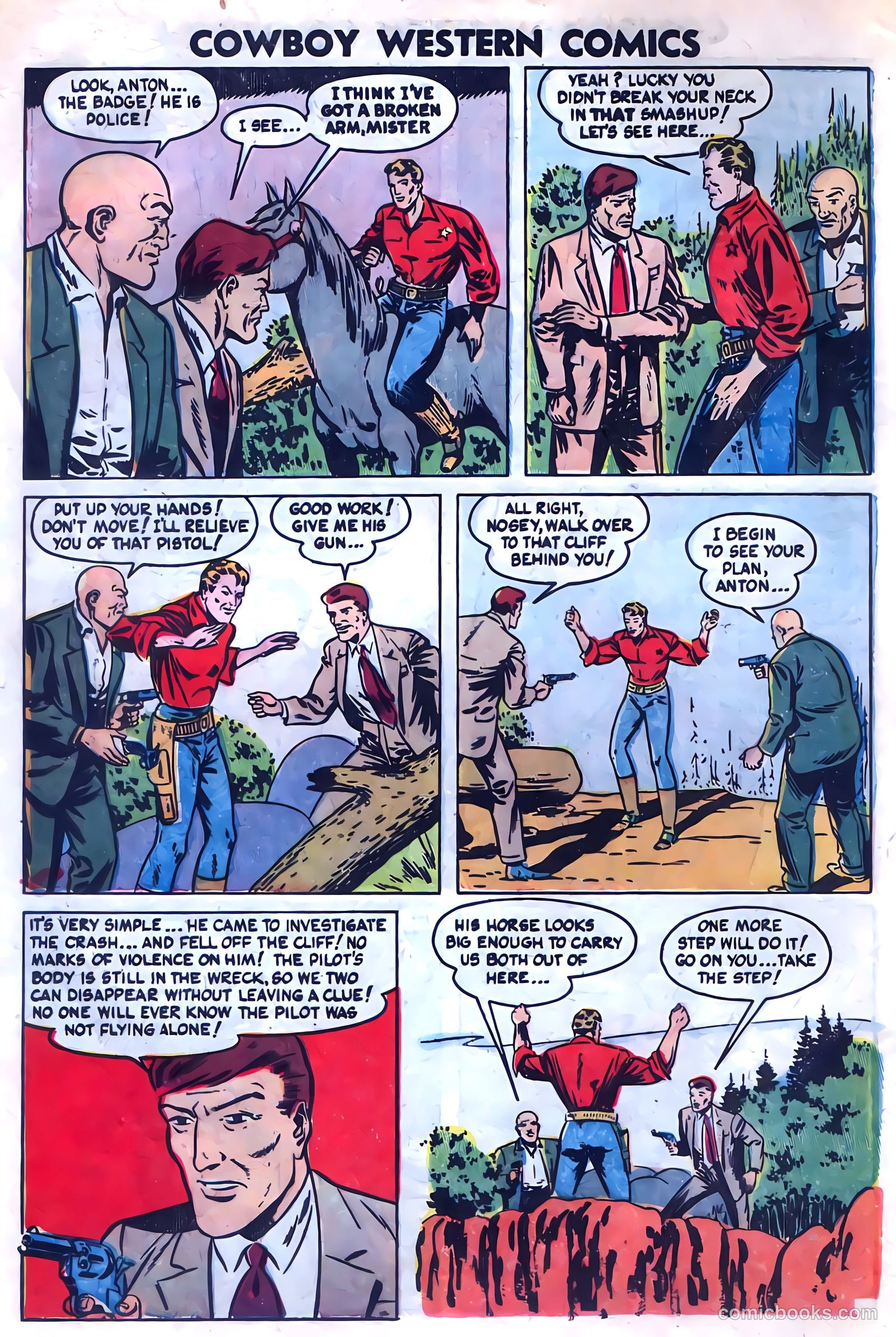 Cowboy Western Comics #46 — page 8 of 36