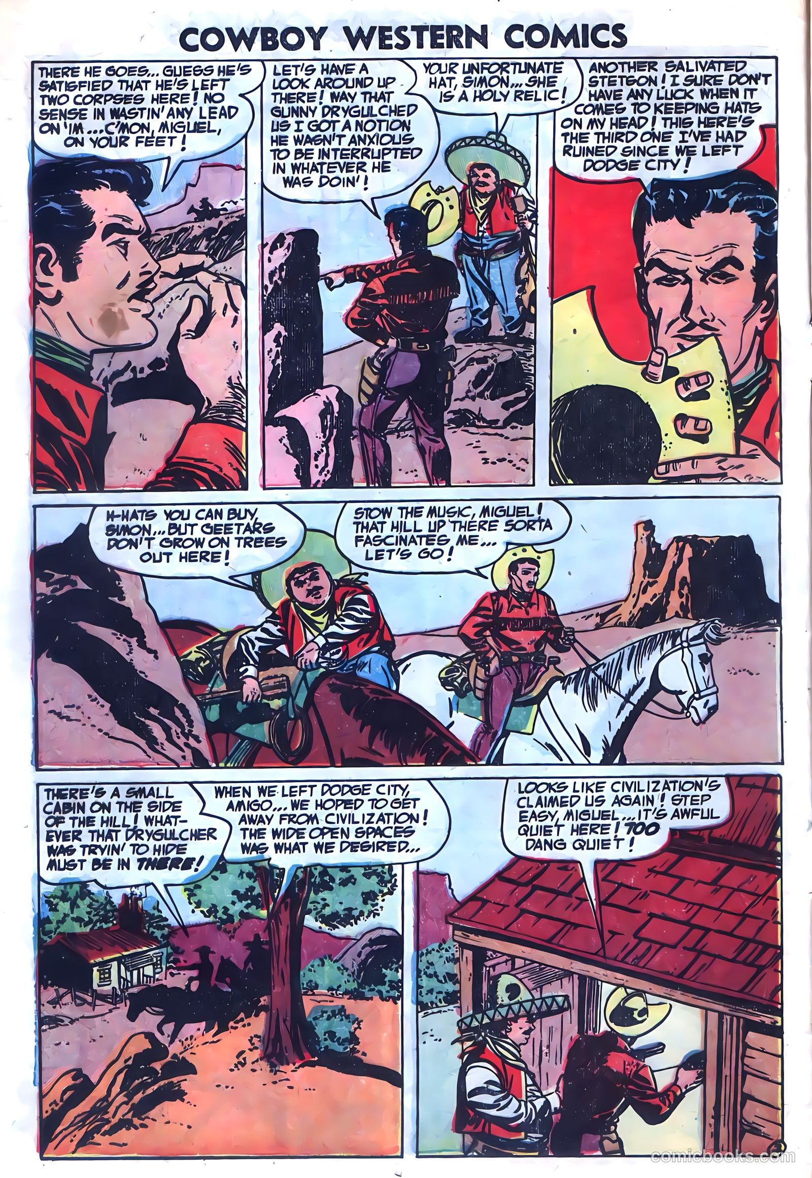 Cowboy Western Comics #46 — page 12 of 36