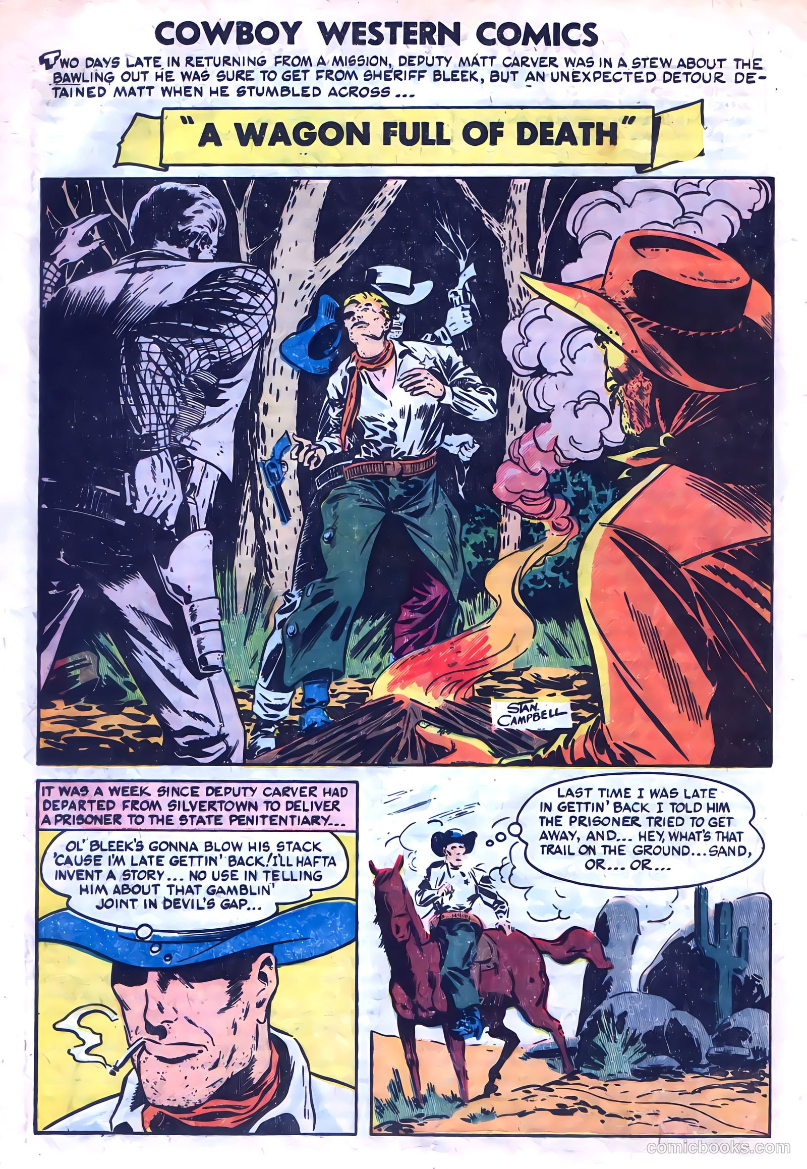 Cowboy Western Comics #46 — page 20 of 36