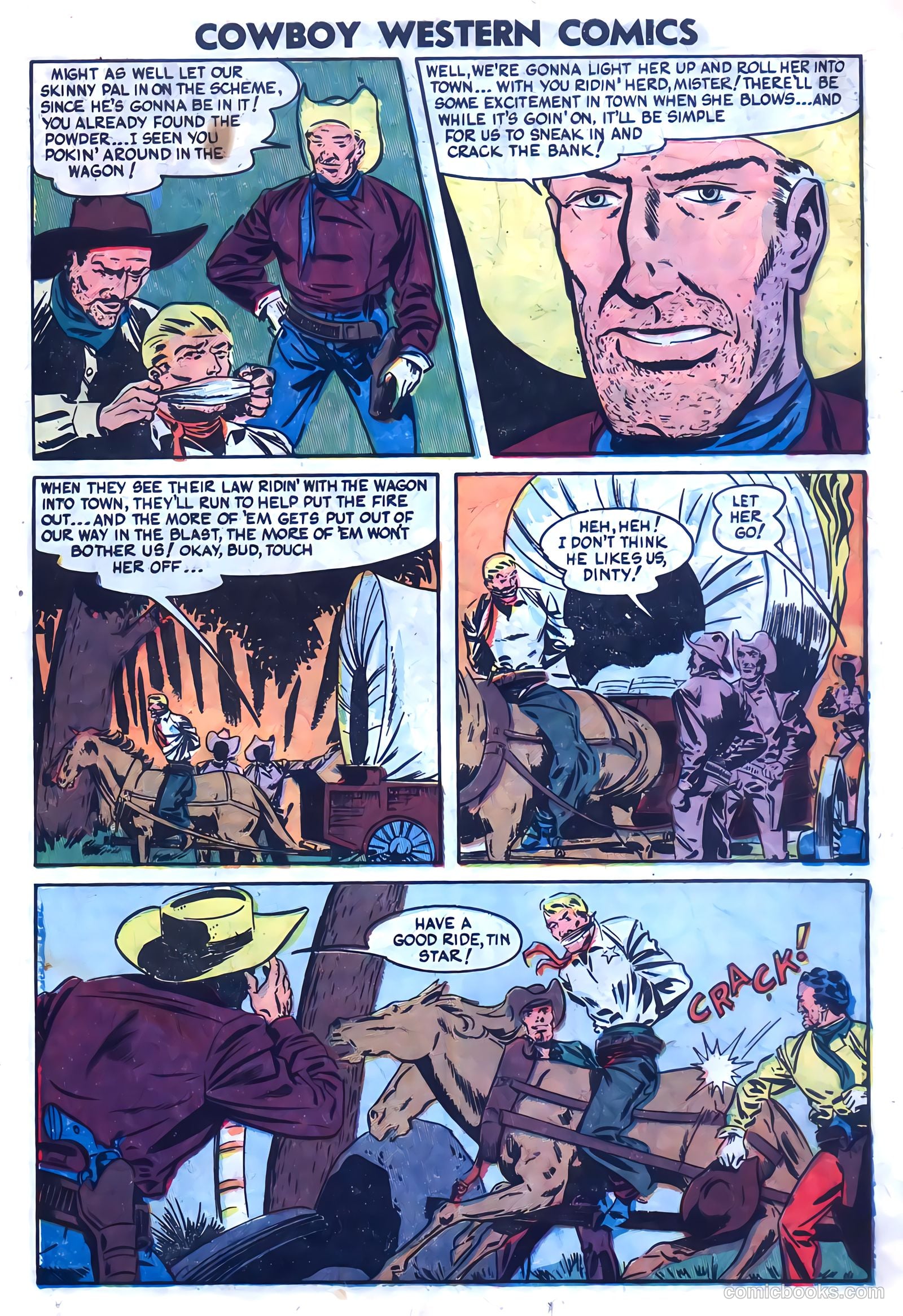 Cowboy Western Comics #46 — page 23 of 36