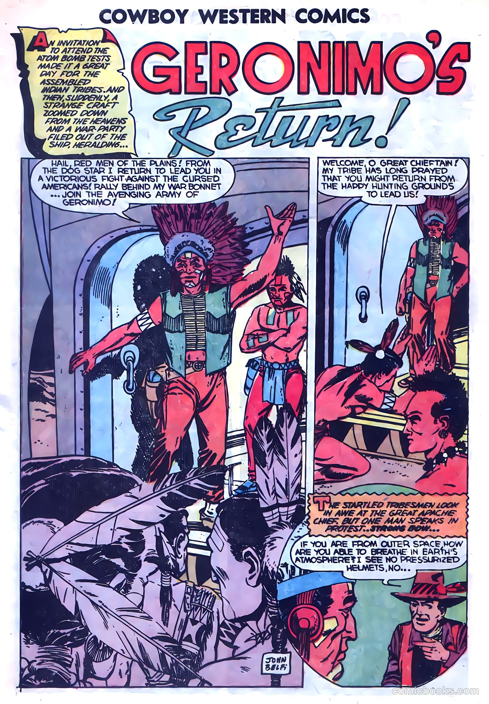 Cowboy Western Comics #46 — page 28 of 36