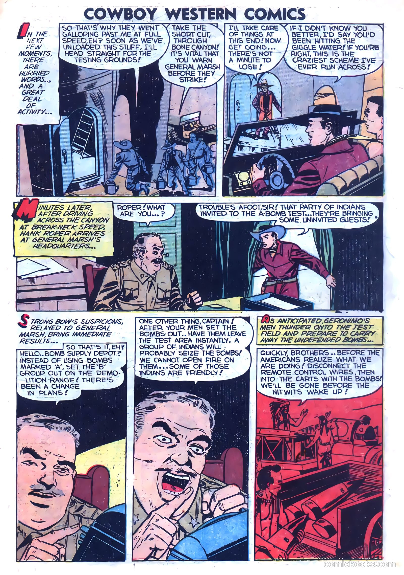 Cowboy Western Comics #46 — page 31 of 36