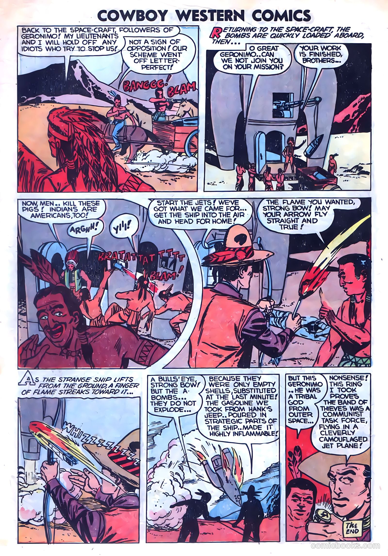 Cowboy Western Comics #46 — page 32 of 36