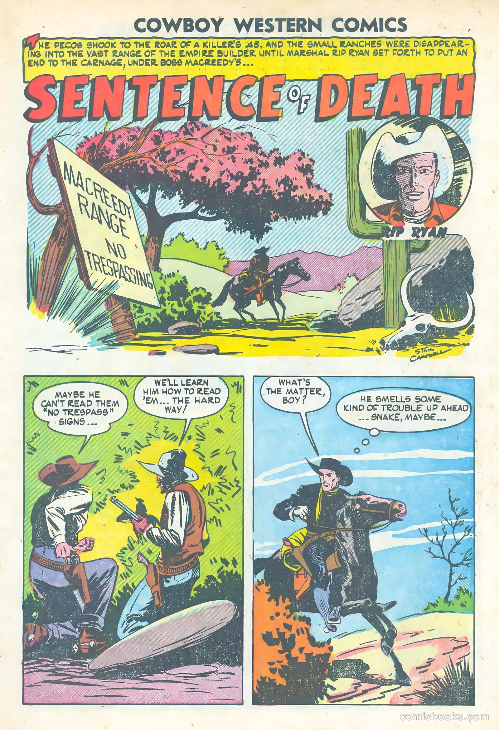 Cowboy Western Heroes #47 — page 3 of 36