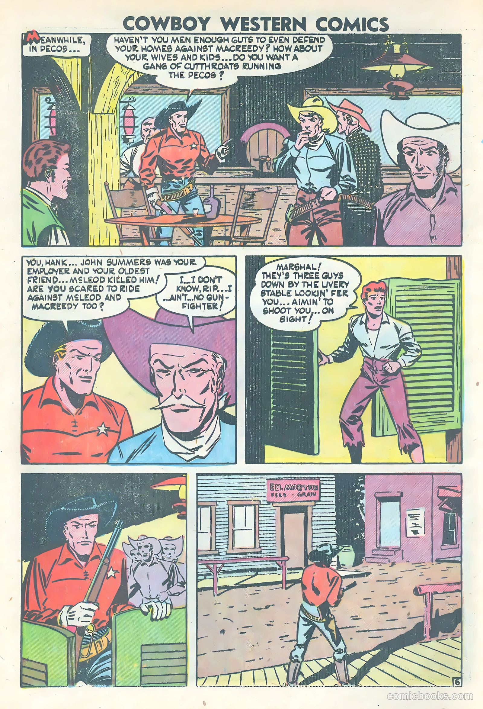 Cowboy Western Heroes #47 — page 8 of 36